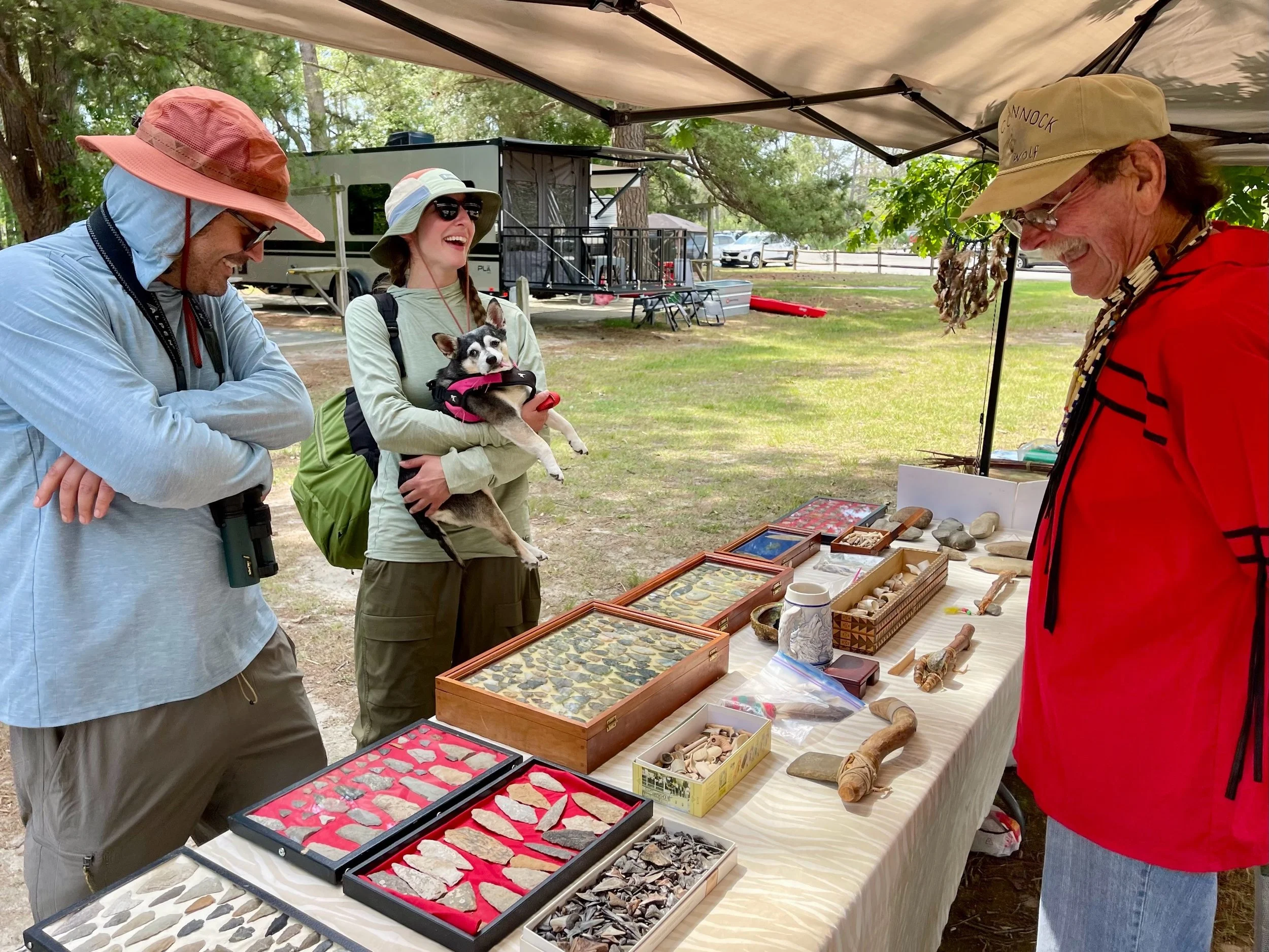 The Accohannock Indian Tribe brought history, culture, and storytelling to life during Paddlefest at Janes Island State Park earlier this month. ☀️🛶

Visitors had the opportunity to explore an exhibit featuring Native American artifacts, traditional