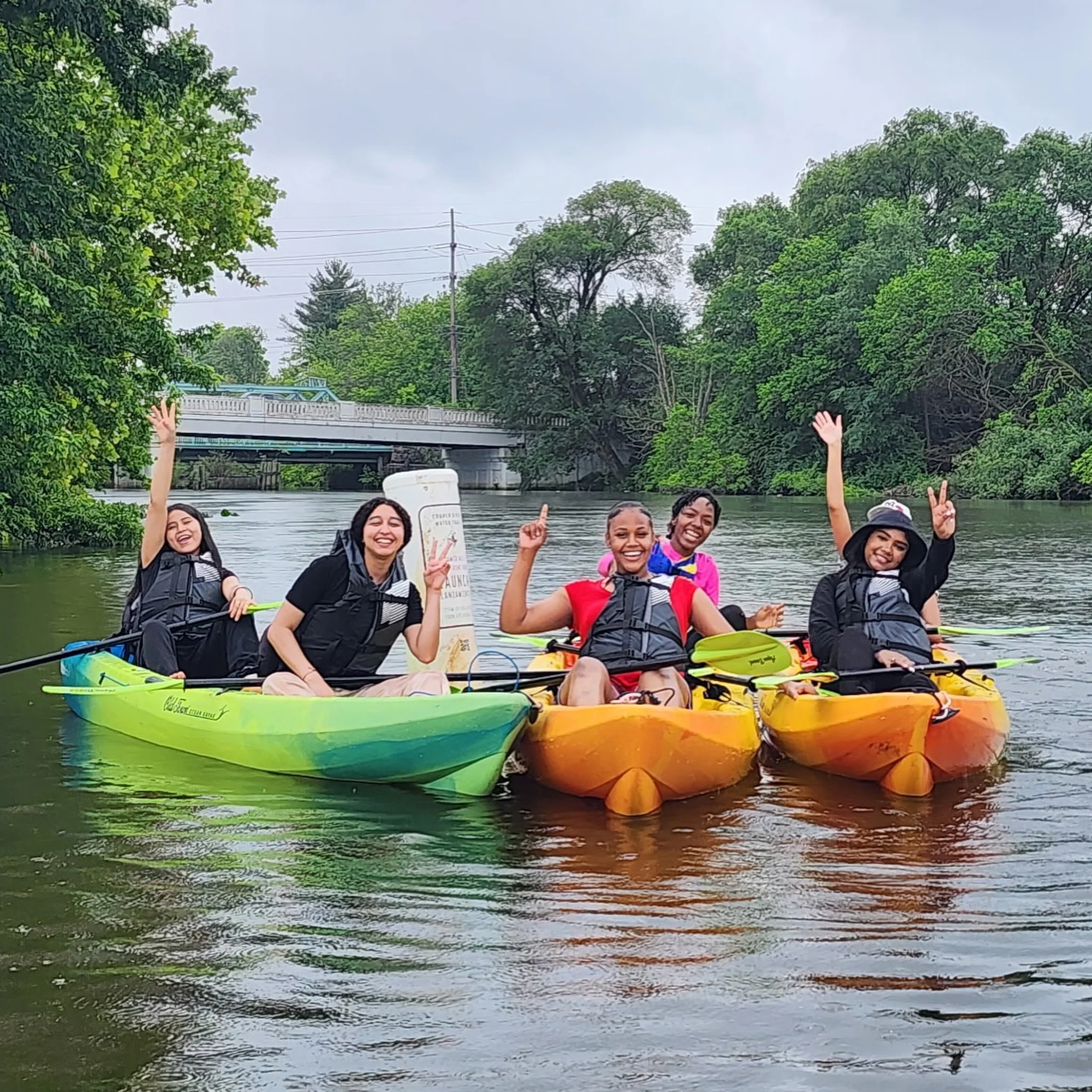 The Camden Education Program looked a little different over the past two weeks! ☀️🛶🎣

We took our programming to Cramer Hill Waterfront Park, where students got the chance to learn the basics of kayaking and fishing while spending time on the water