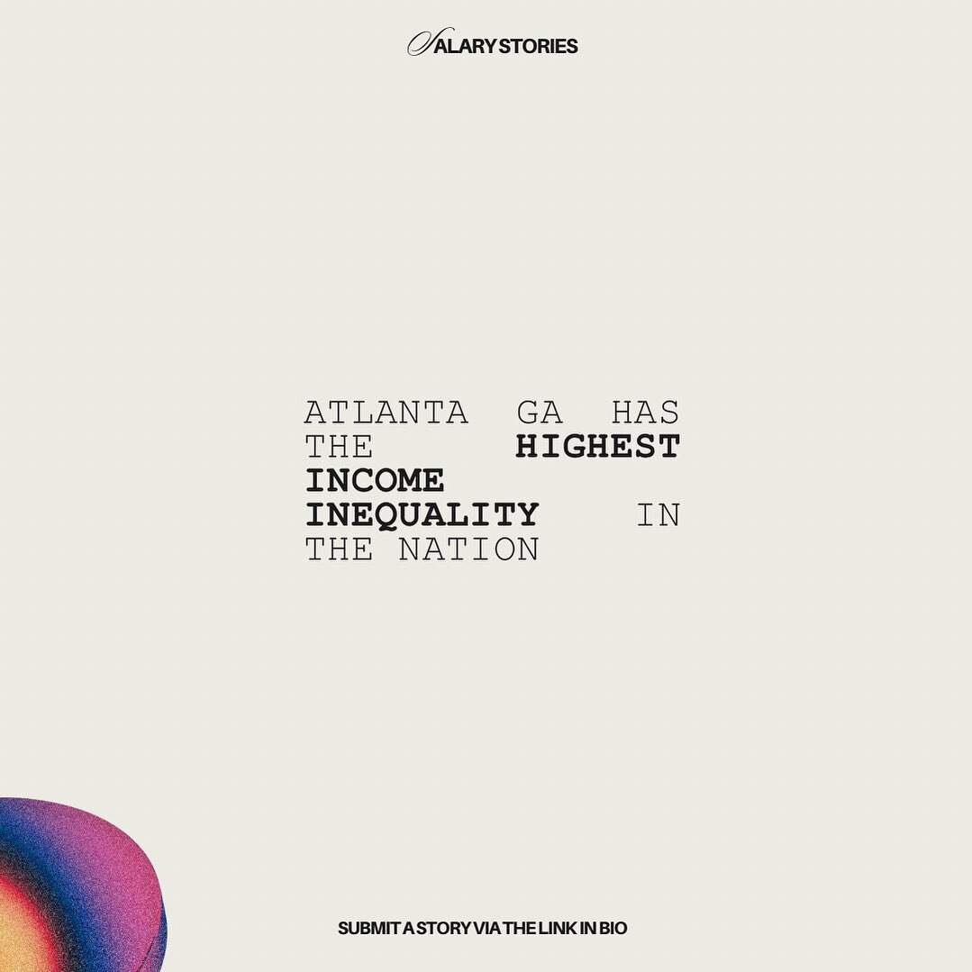 Atlanta is known for black excellence and luxury but it also is known for having the highest income inequality in the nation. 
⠀⠀⠀⠀⠀⠀⠀⠀⠀
If you live here, it&rsquo;s plain to see how this can be true from the excessive homelessness to severely impove