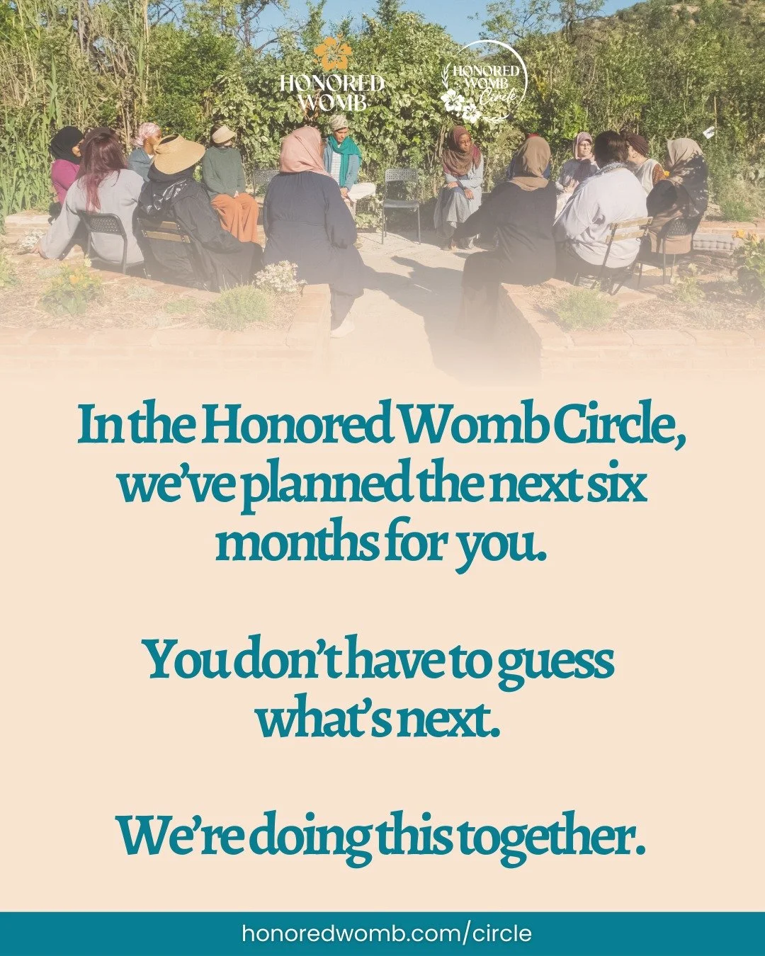 Your next six months are planned and prepped for you. 🗓

There's space for your own learning at your own pace. Plus, monthly sessions for live learning, personal coaching, connection, and growth.

You don't have to do this alone. In fact, whole heal