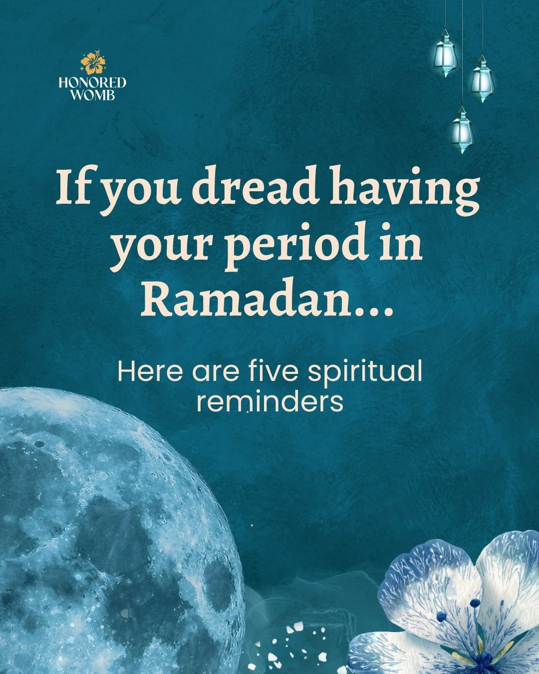 If this is you, I have a message for you.

Your period doesn't have to disrupt your worship, your well-being, and your life every month.

By embracing the shifts in our body throughout our cycle, our periods can come with ease, joy, and a spiritual s