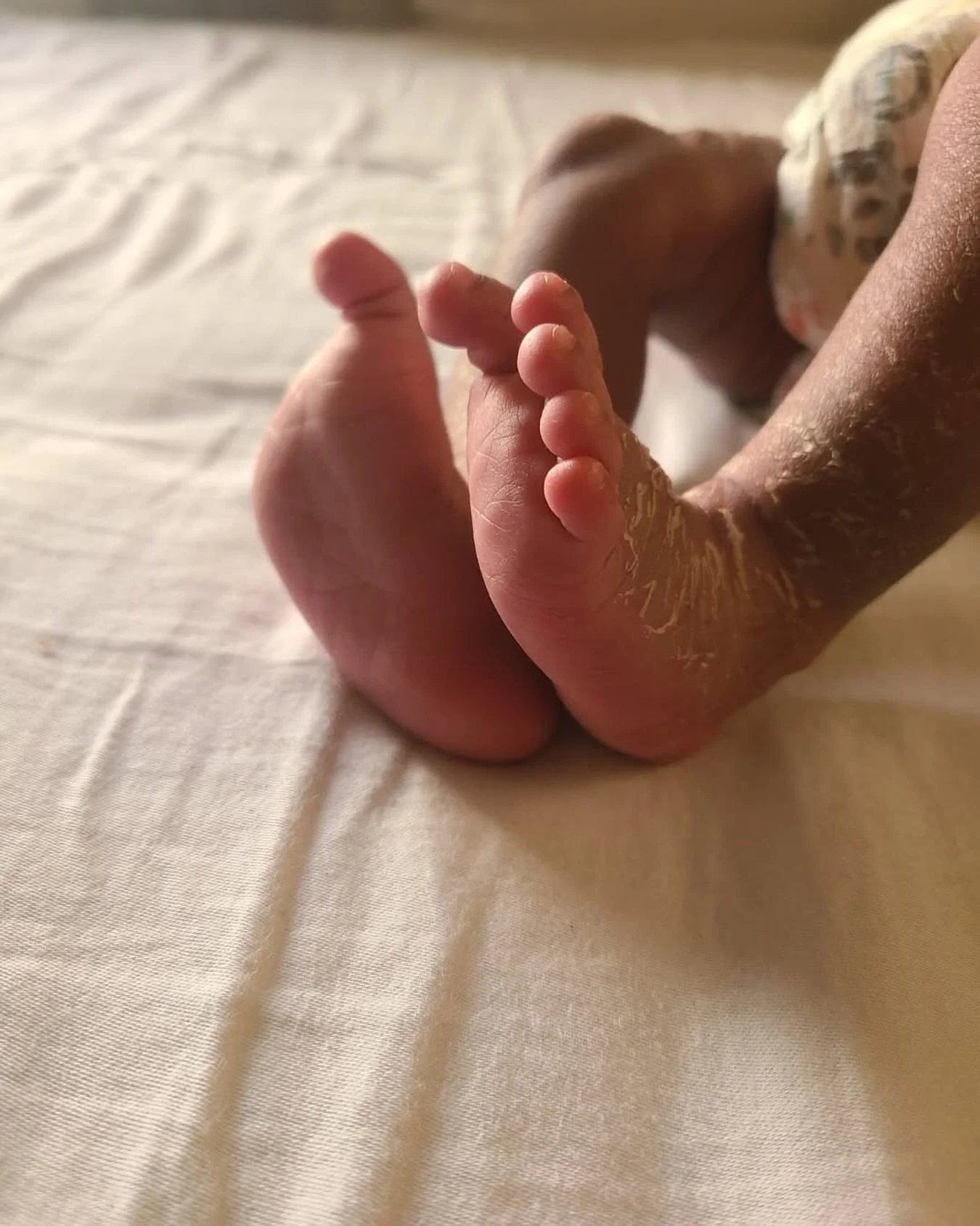 I arrived about 10 minutes before this sweet little soul emerged from the womb.

I traveled by day and night, by train, plane and automobile, across borders and countries.

I didn&rsquo;t intend to be there for his birth. But my intention was to be t