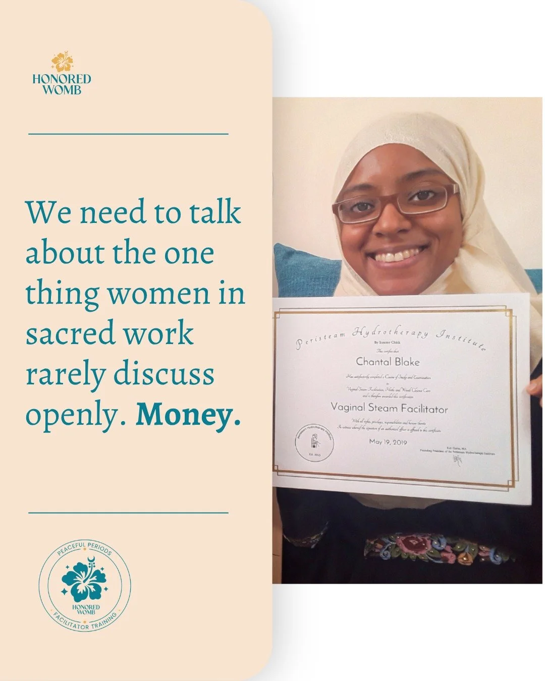I am not asking you to make this work transactional. I am asking you to make it sustainable. There is a difference.

When someone invests in your circle, there is an agreement to show up and hold the possibility for the circle to continue.

Think abo