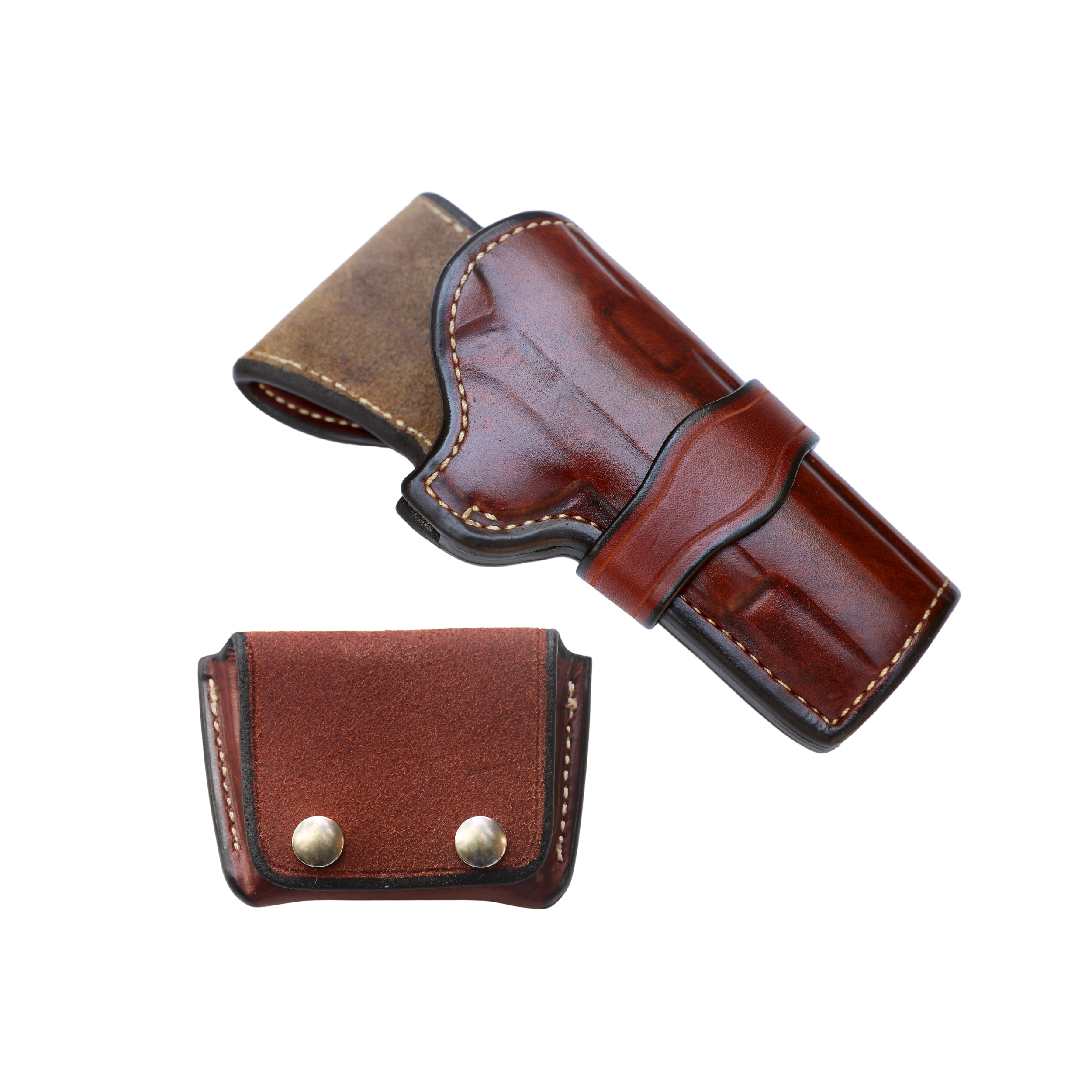 Western Scabbard Holster & Mag Pouch Set