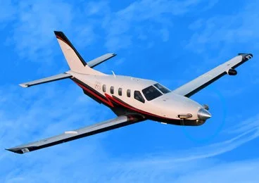 TBM insured by 5X5 flying in the air