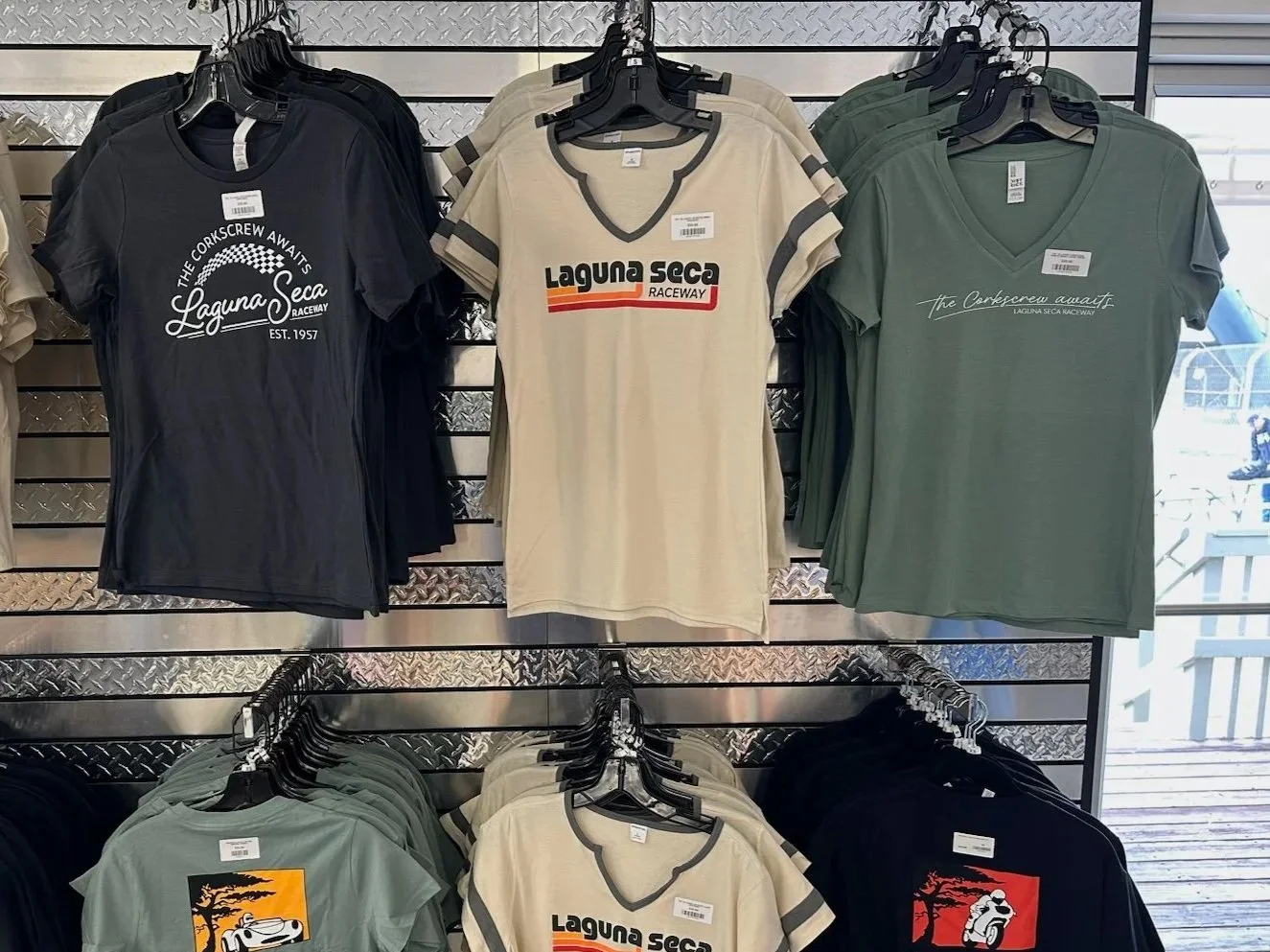Laguna Seca Raceway Shirt Designs