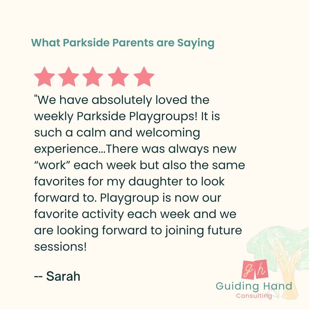 We feel so lucky to do the work that we do with our playgroup families.❤️