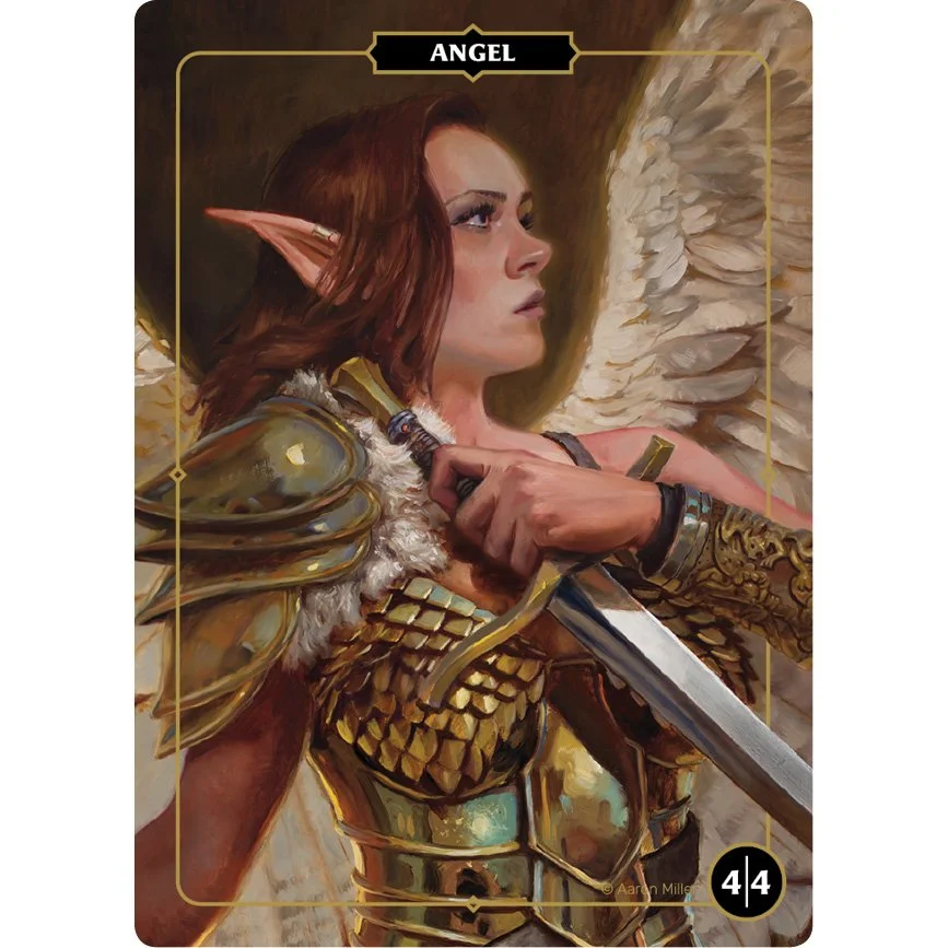 ANGEL TOKEN: SERAPH  Aaron Miller Illustration