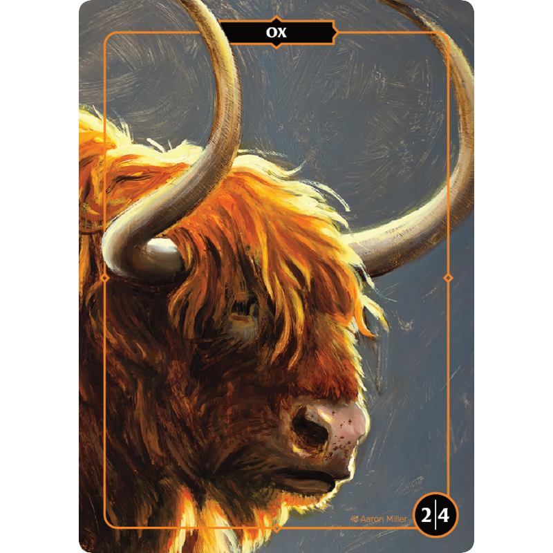 mtg ox cards Liberated Livestock - MTG Single Card main image 1
