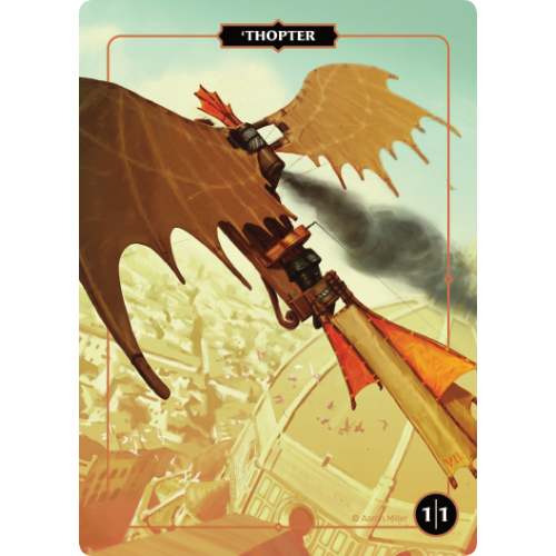 THOPTER TOKEN: DAVINCI  Aaron Miller Illustration