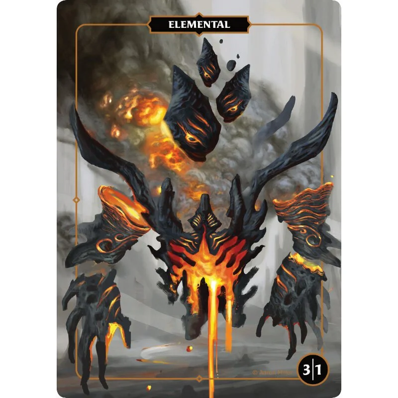 ELF WARRIOR TOKEN: RANGER — Aaron Miller Illustration