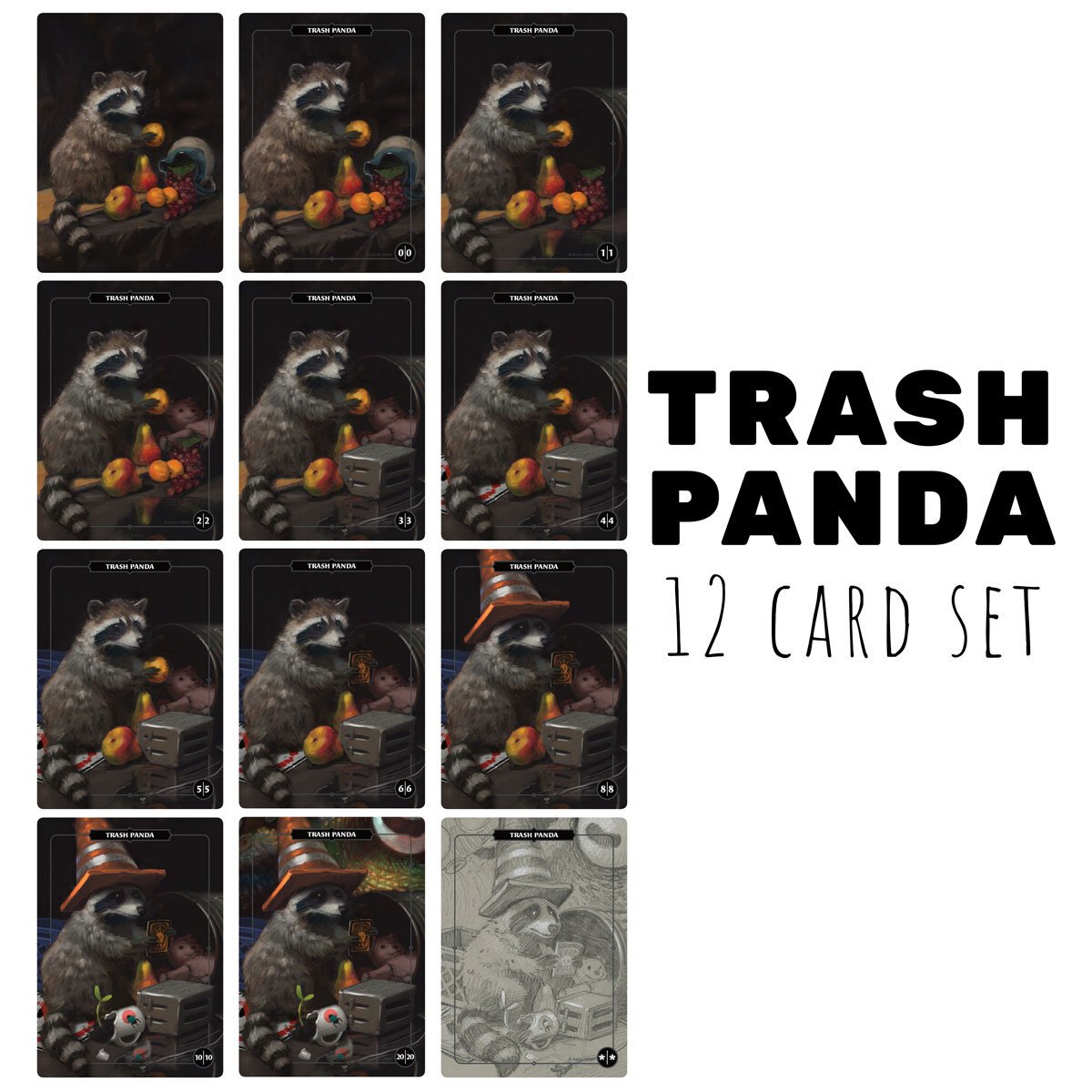 trash panda art