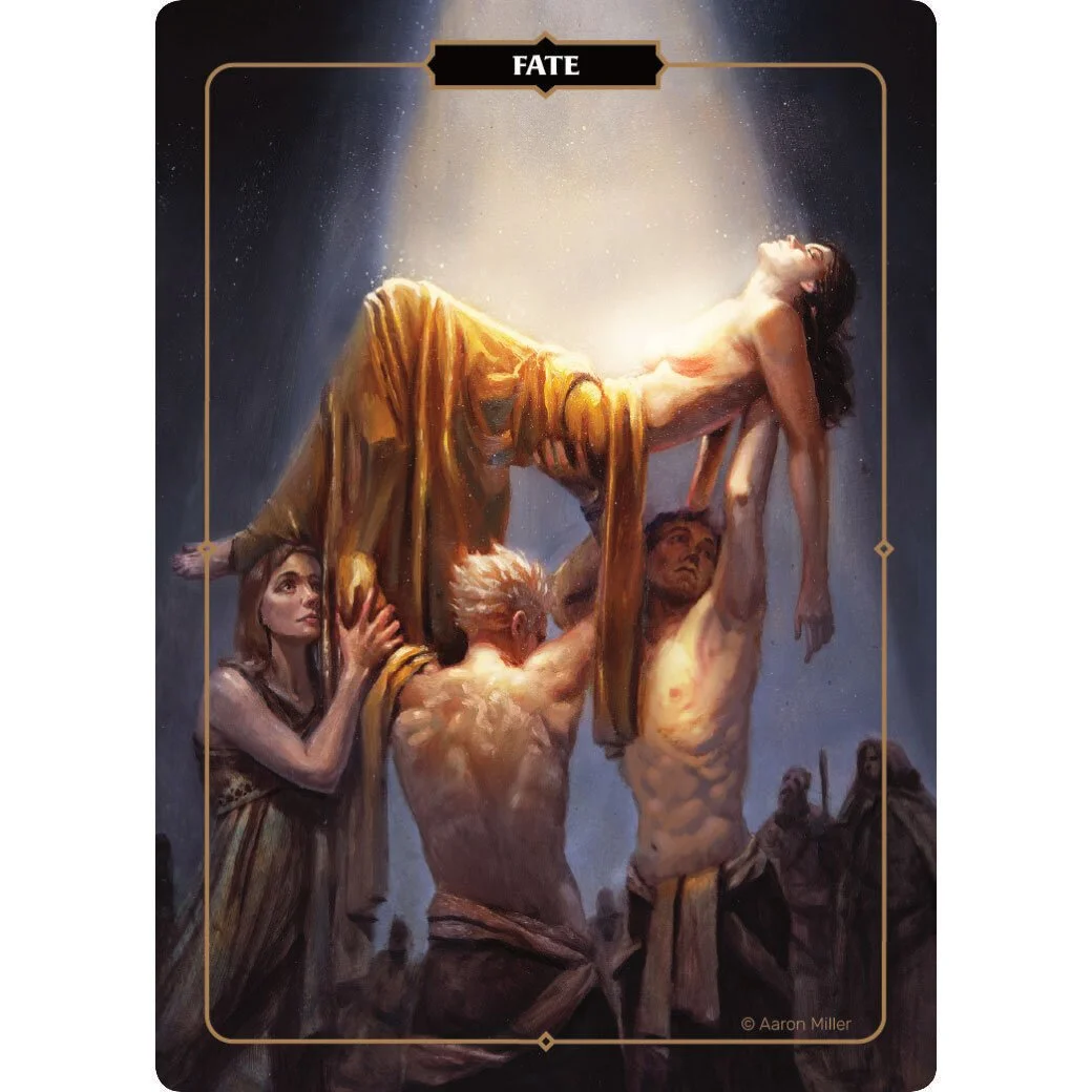 ELF WARRIOR TOKEN: RANGER — Aaron Miller Illustration