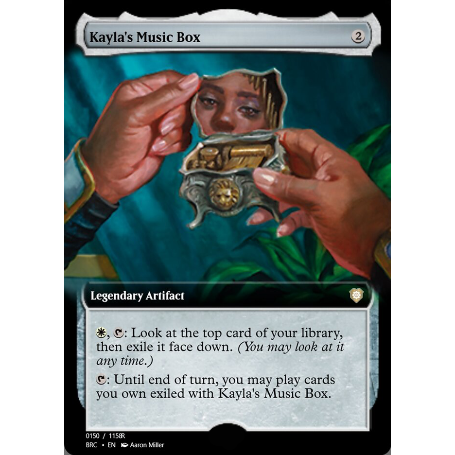 KAYLA'S MUSIC BOX EXTENDED ARTIST PROOF  Aaron Miller Illustration