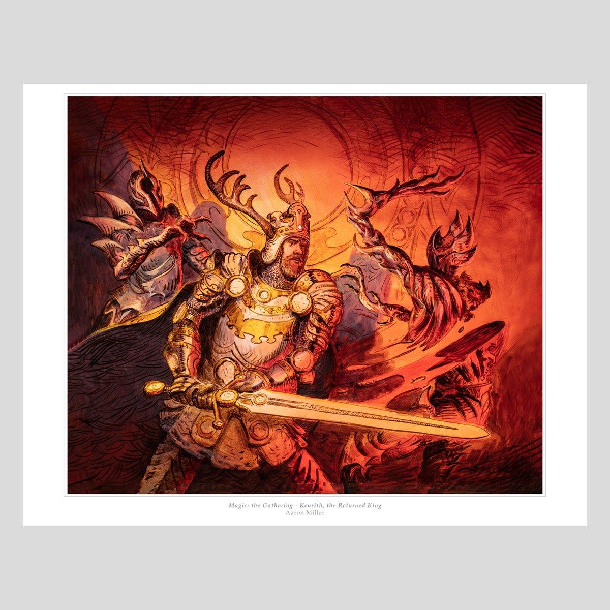Magic: the Gathering - Kenrith, the Returned King - 14x11