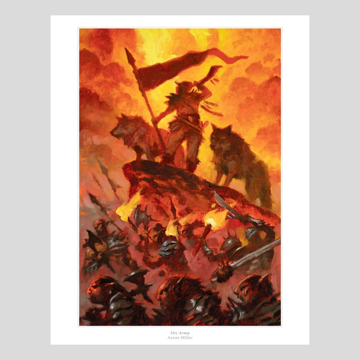 Orc Army - 11x14