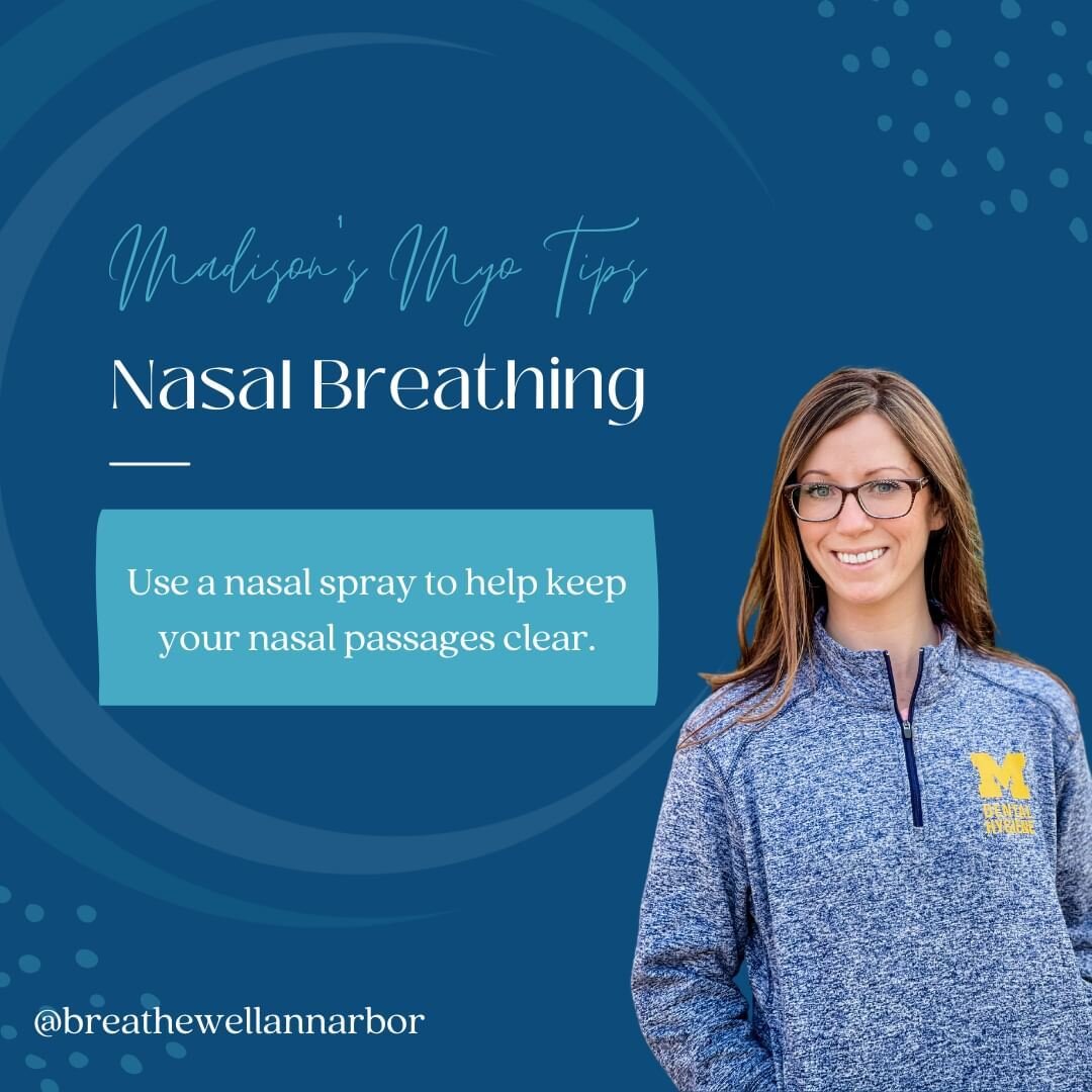 🌟 Madison's Myo Tips 🌟

Did you know that the nose is not just for smelling? 👃It also serves as the body and brain's air filter! That's right - it filters out harmful particles and allergens from the air we breathe, making it an essential part of 