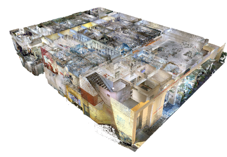 Building Documentation - Existing architectural conditions captured for renovation planning