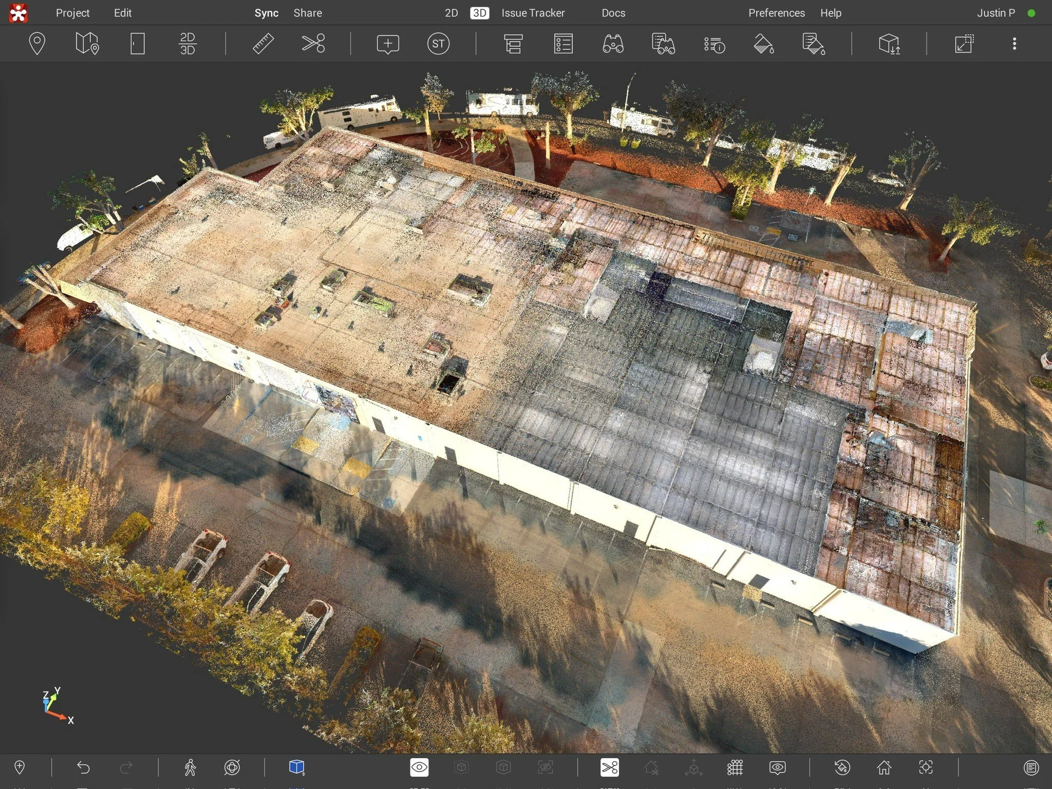 Multi-phase construction scanning