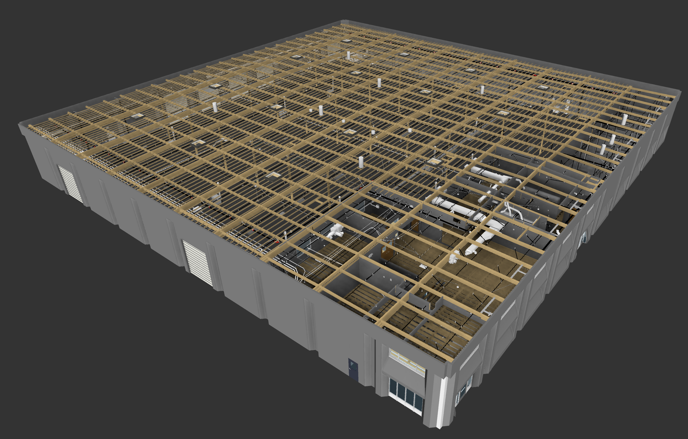 Existing conditions laser scanning
