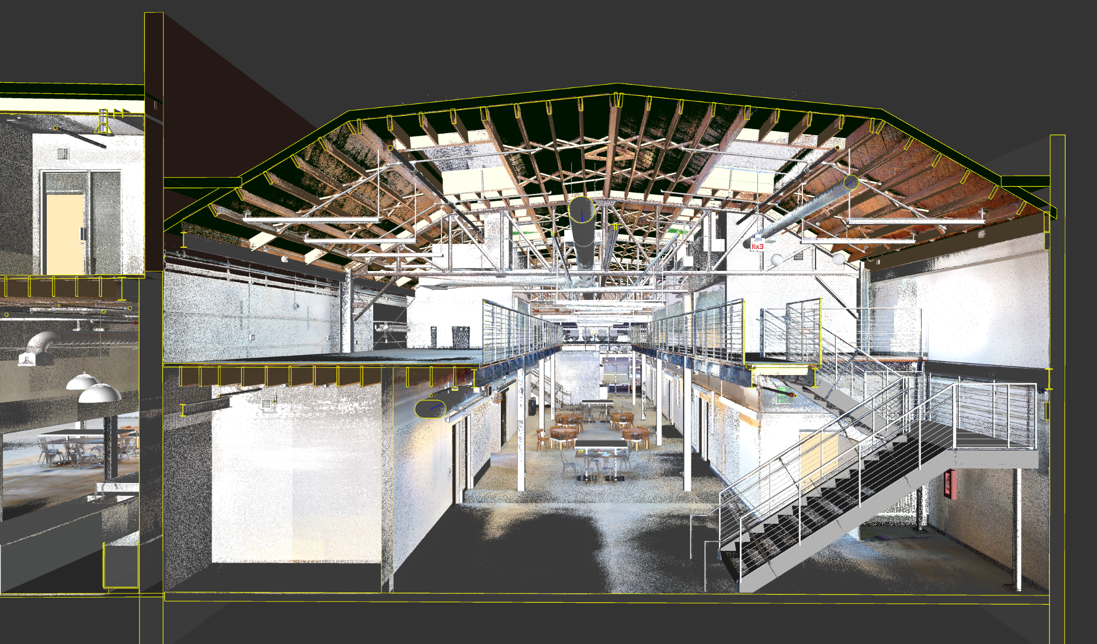Architectural, structural & MEP Revit model