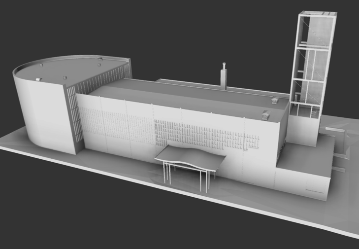 Existing Conditions Model - Digital representation created from scan data.