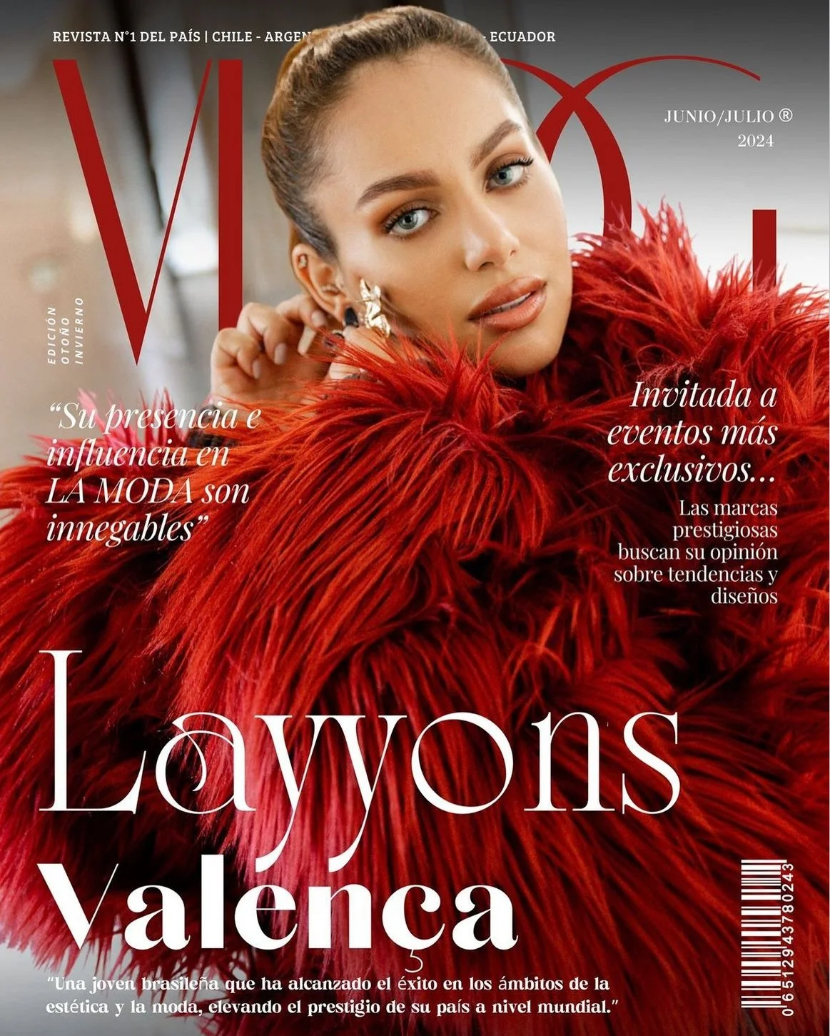 Photo prise par le photographe Justin Giboreau à l’hôtel Fouquet's à Paris, pour le magazine Vlog Brasil. La mannequin Layyons Valenca, coiffée par le coiffeur parisien Maxime Guicheteau