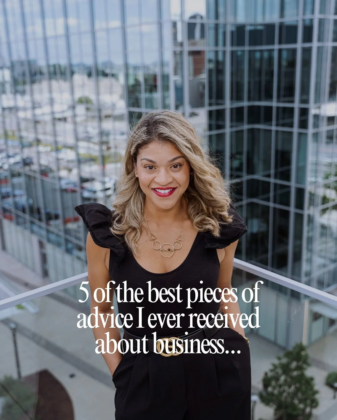 What advice did you give/ receive that you keep in your back pocket at all times? Spill the 🍵