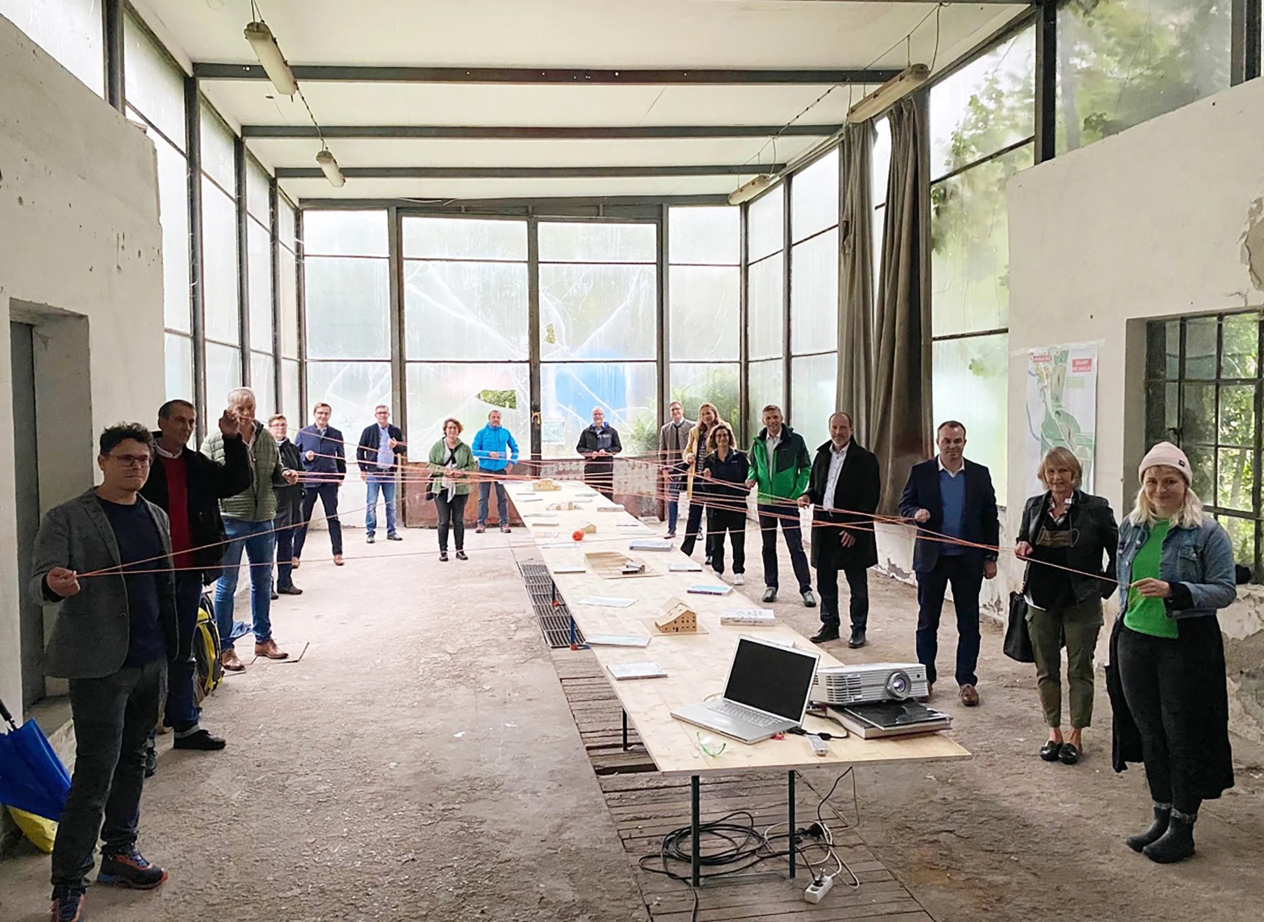   Projekt Baukulturregion Alpenvorland 2020-2022, Exkursion Stephanskirchen, 2020   ©Arge-Baukultur-konkret 