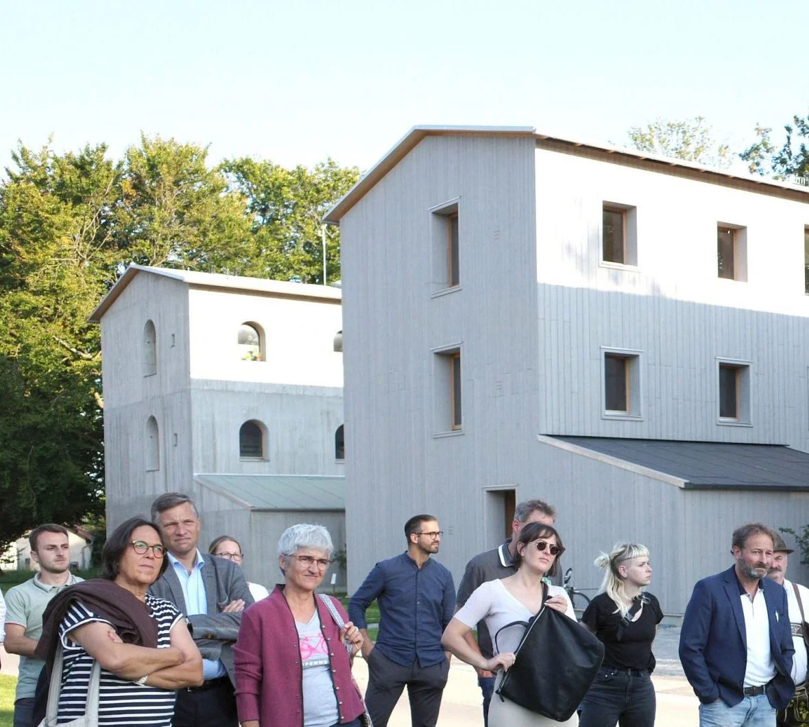 Baukulturregion Alpenvorland 2020-2022, Exkursion Forschungshäuser Bad Aibling, 2021  © ARGE Baukultur konkret