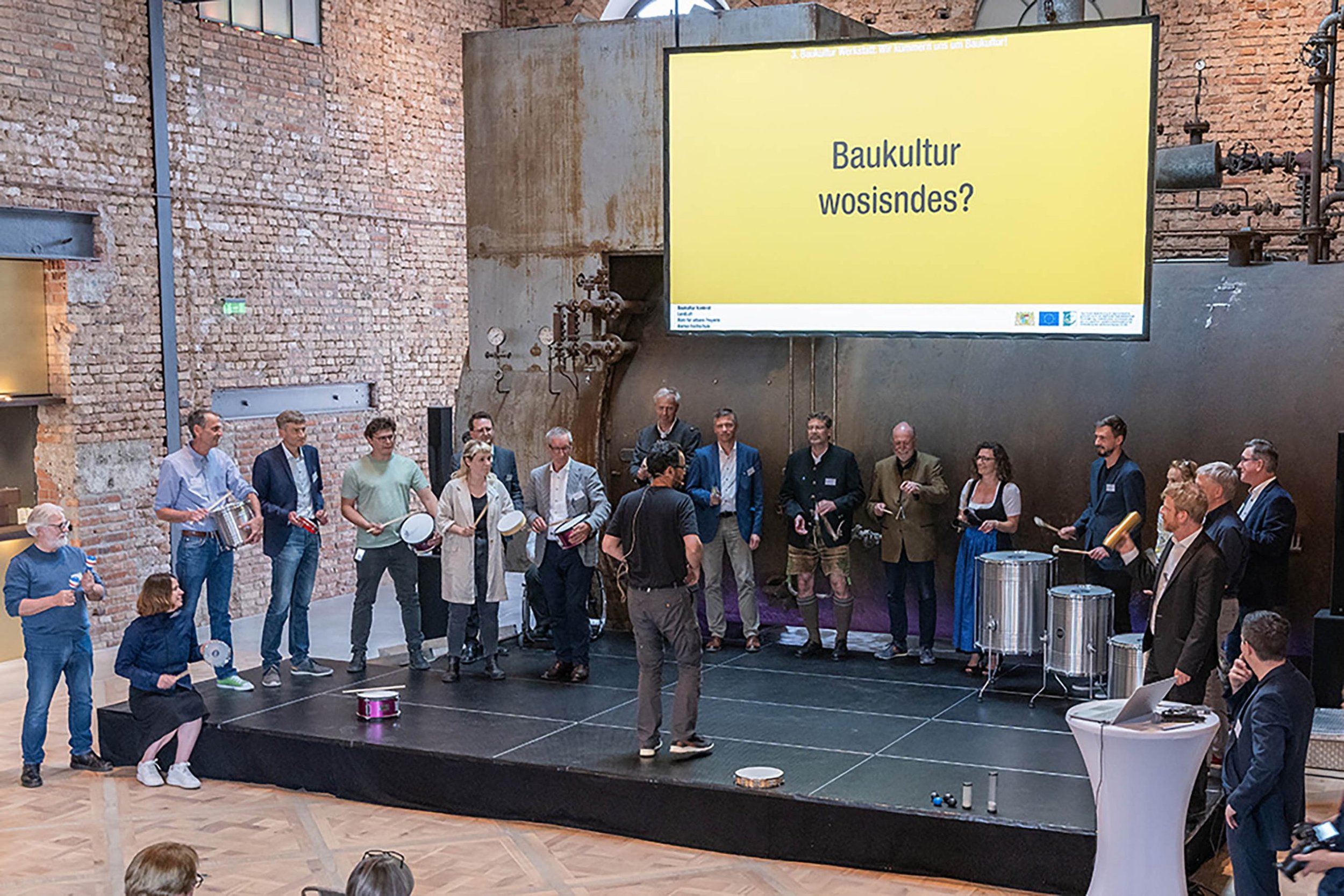 Baukulturregion Alpenvorland 2020-2022, 3. Baukultur-Werktatt Kolbermoor, 2022  ©Arge-Baukultur-konkret