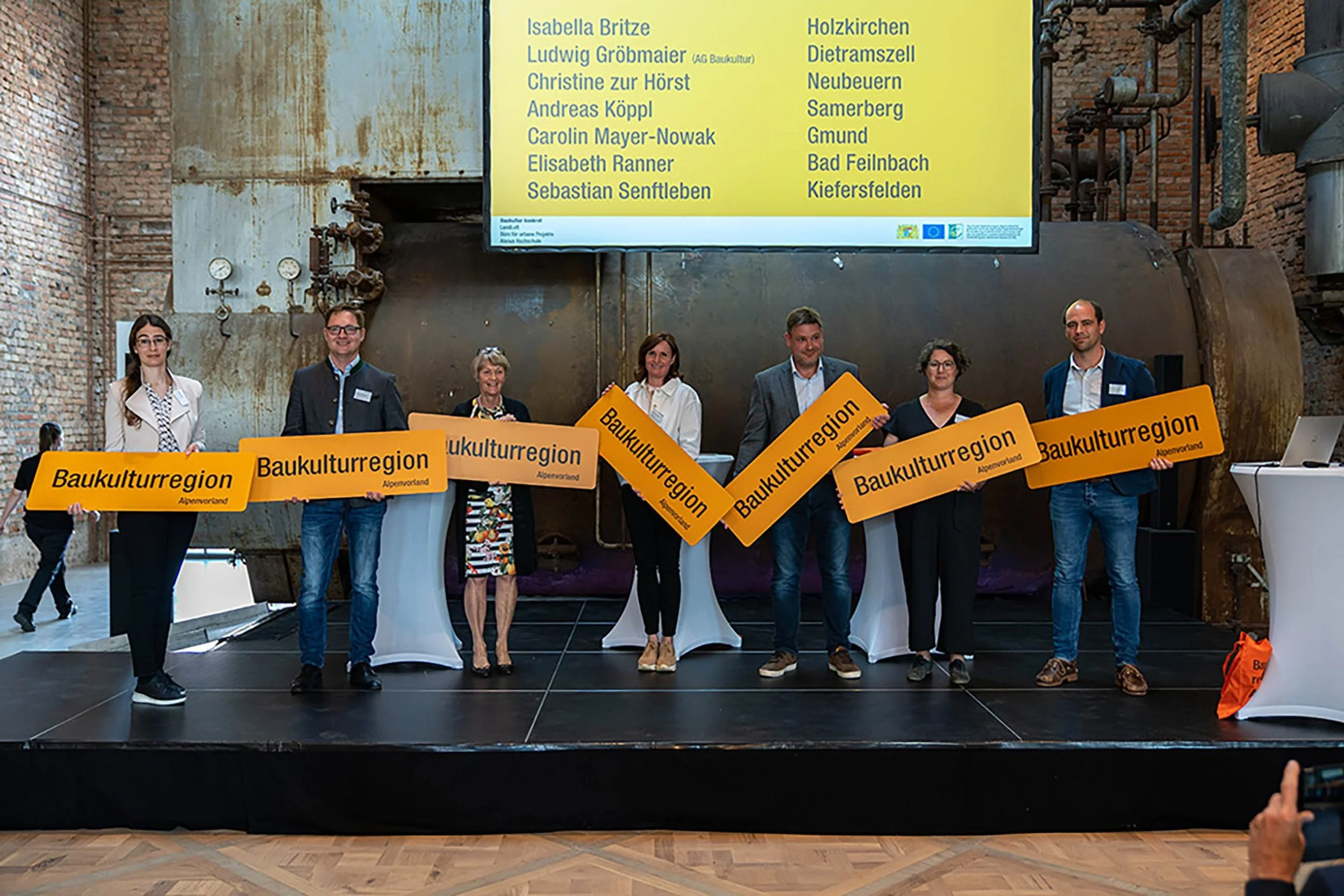 Baukulturregion Alpenvorland 2020-2022, 3. Baukultur-Werktatt Kolbermoor, 2022  ©Arge-Baukultur-konkret