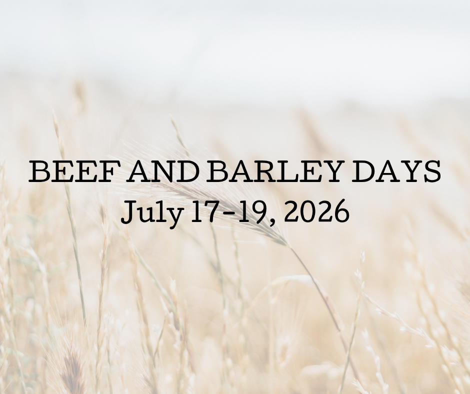 Beef and Barley Days 