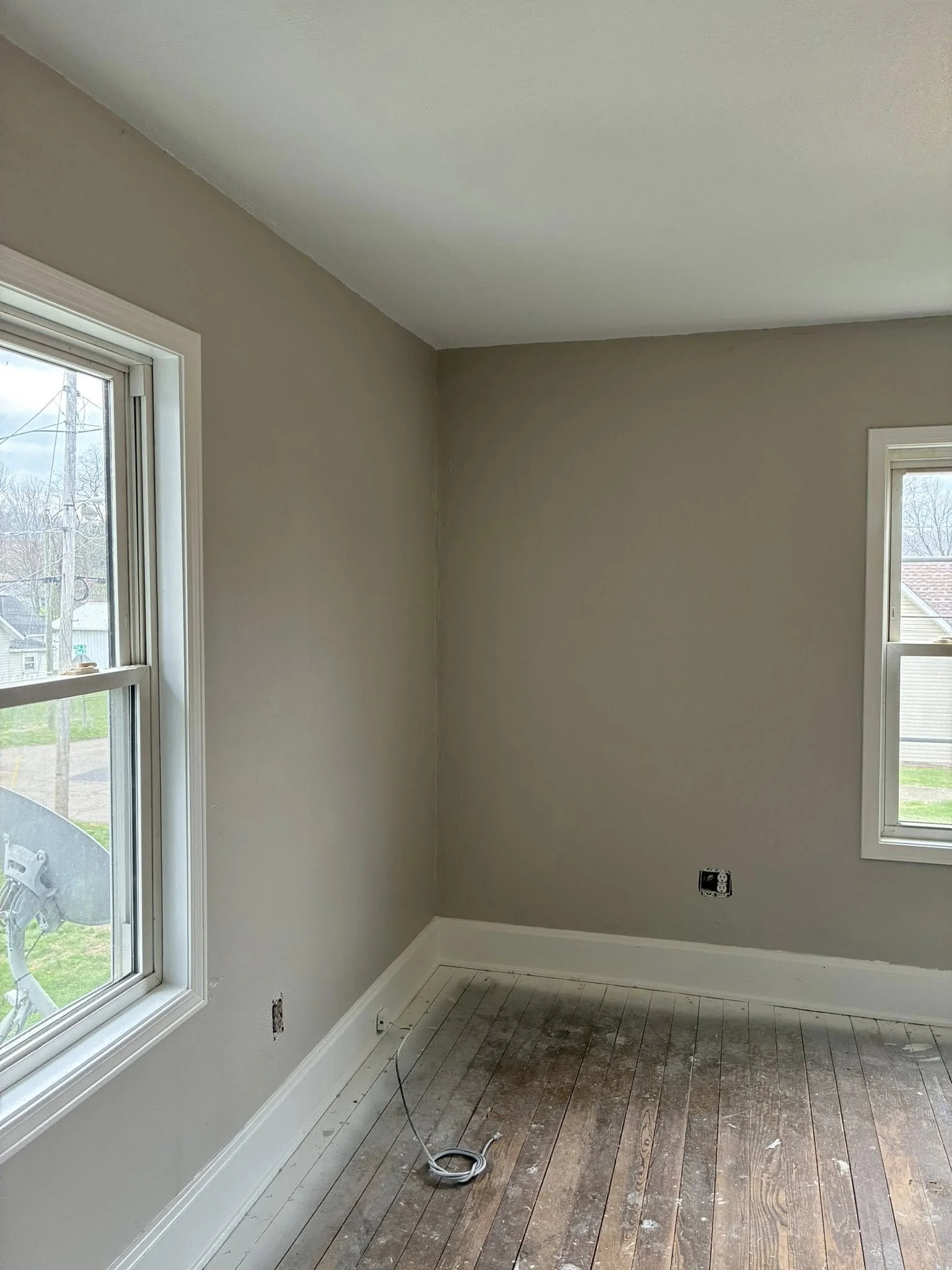 Whole house painting job