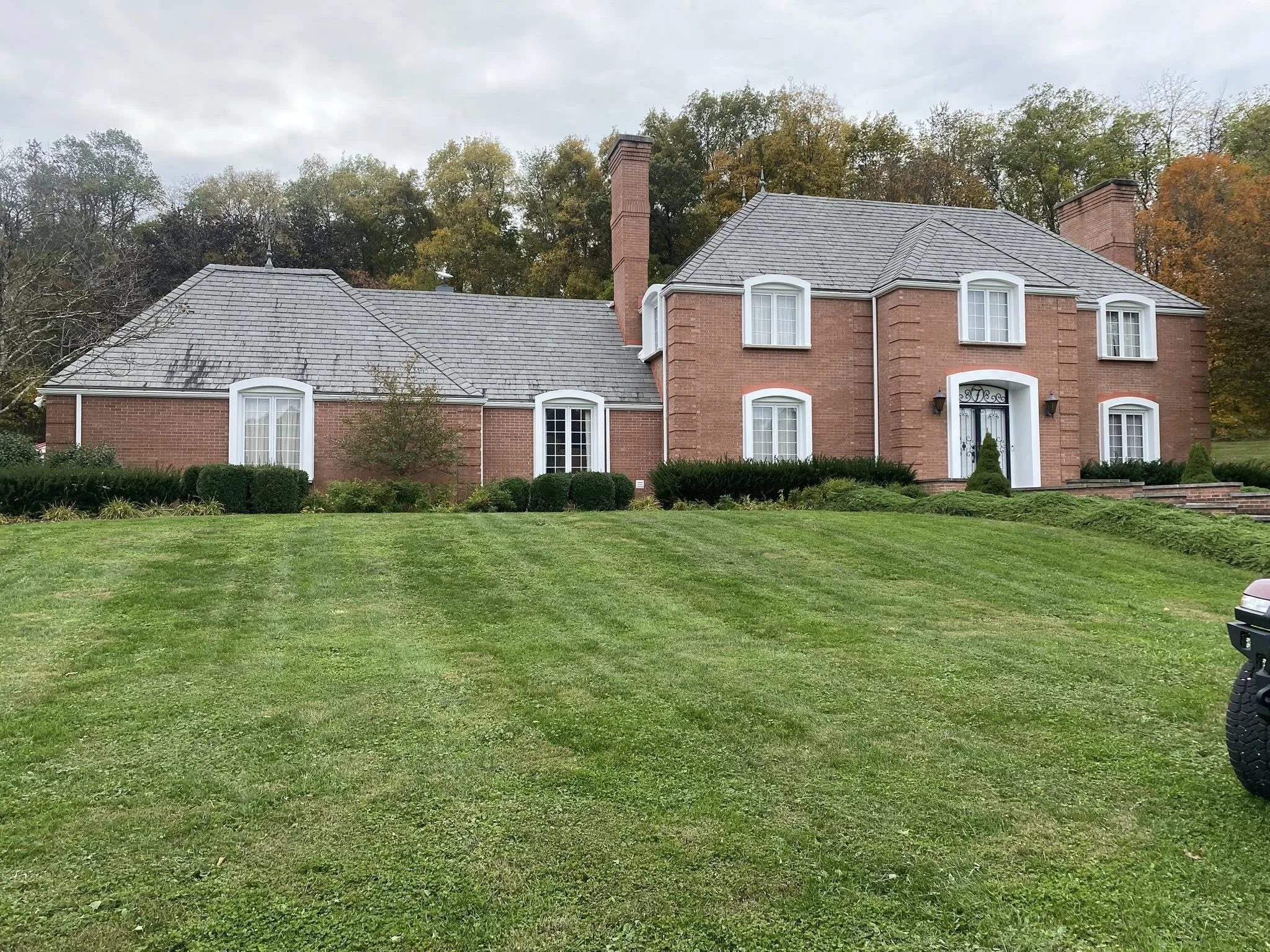 Exterior painting job