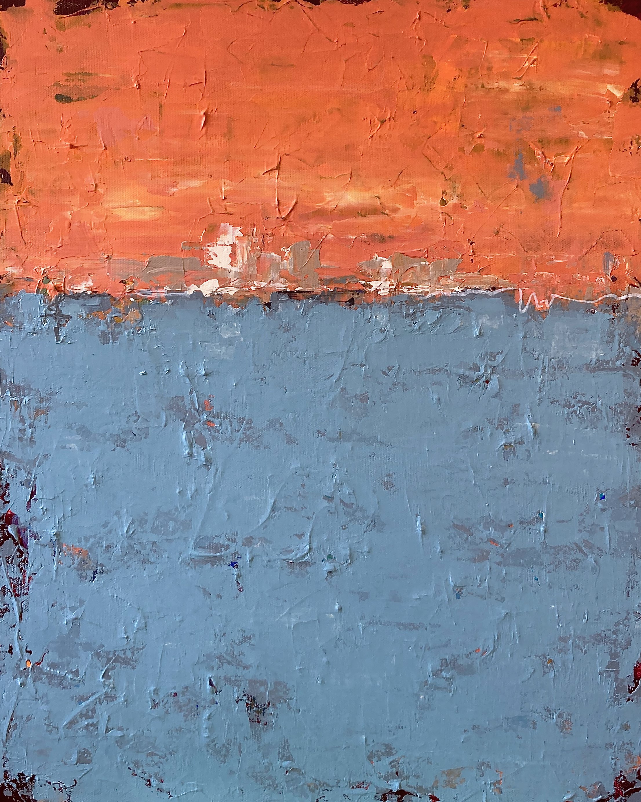 Urban sunset 20x16
acrylic on canvas