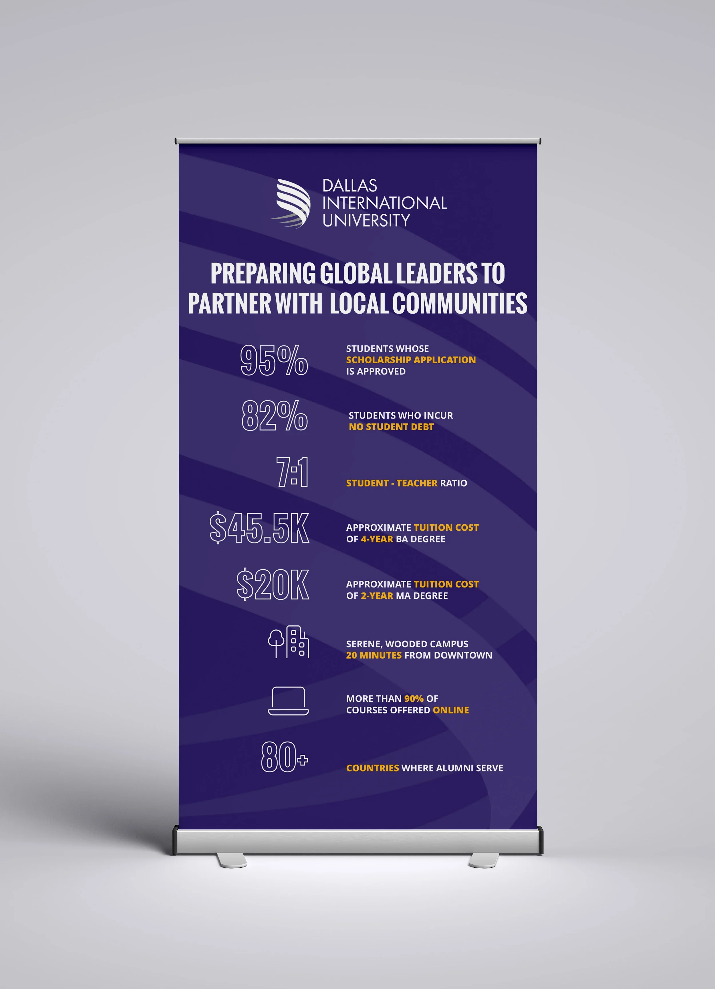 Standing Banner | Admissions Materials 2024