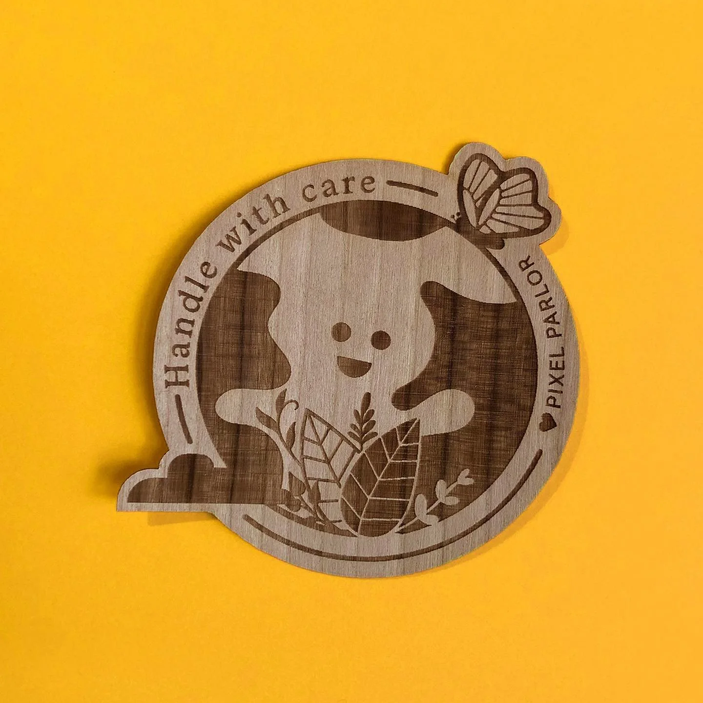 Earth Day 2023 Wood Sticker