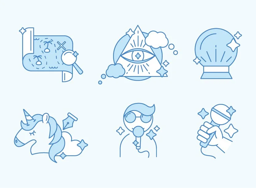 Pixel Parlor Branding Icons