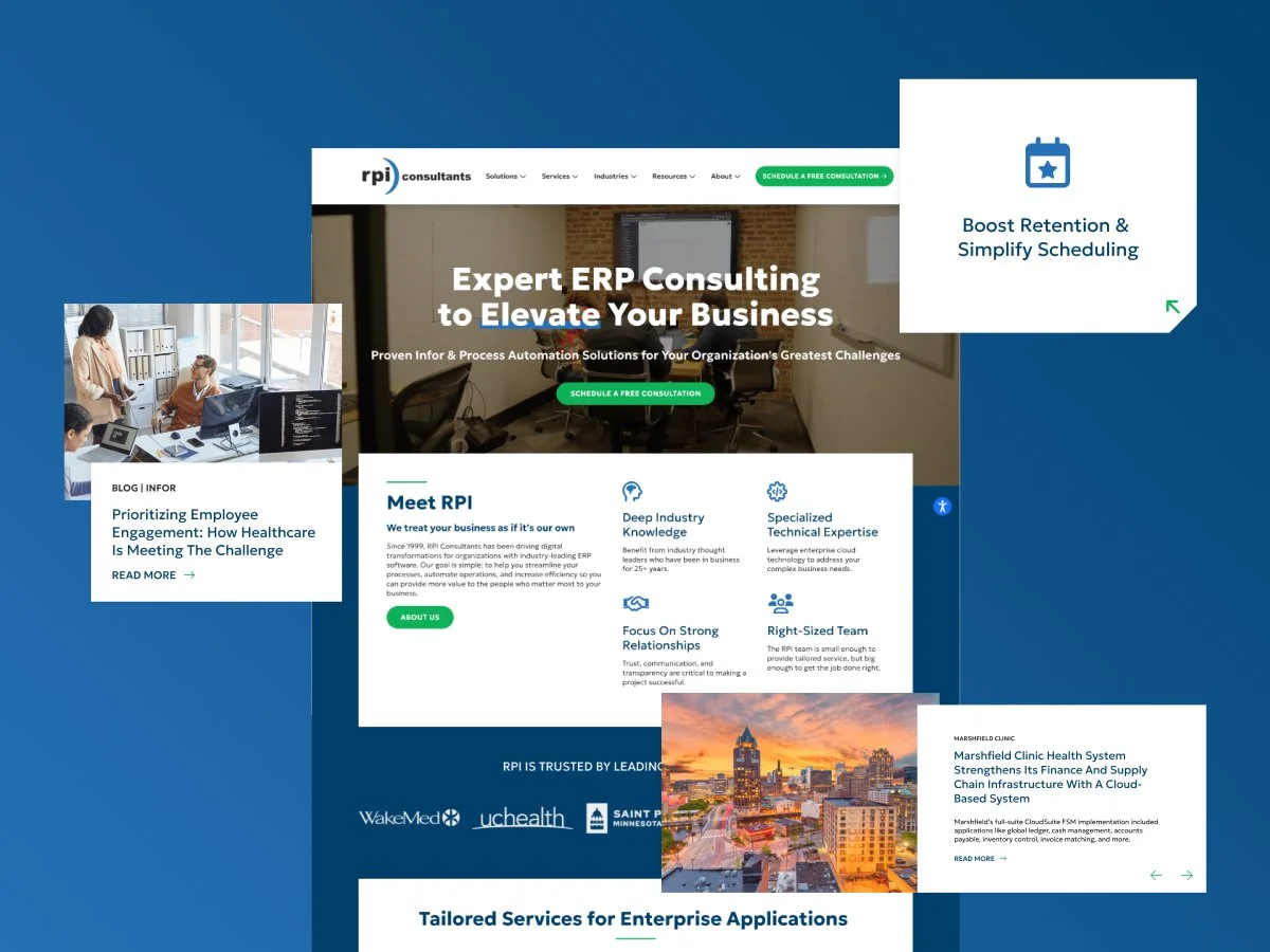 RPI Consultants UX & Web Design