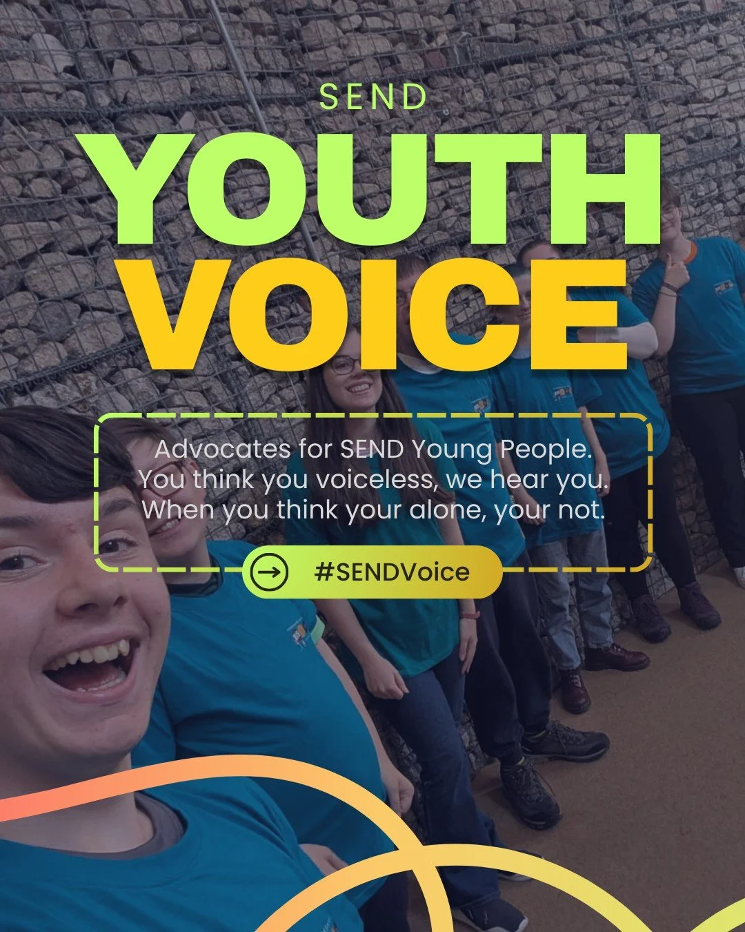 We are advocates for SEND Young People. Remember when you think your voiceless, you are not. Understands your rights, that's why we published Your Educational Rights which will be expanded to inlcude more information.

#SENDYouthVoice #SENDVoice #You