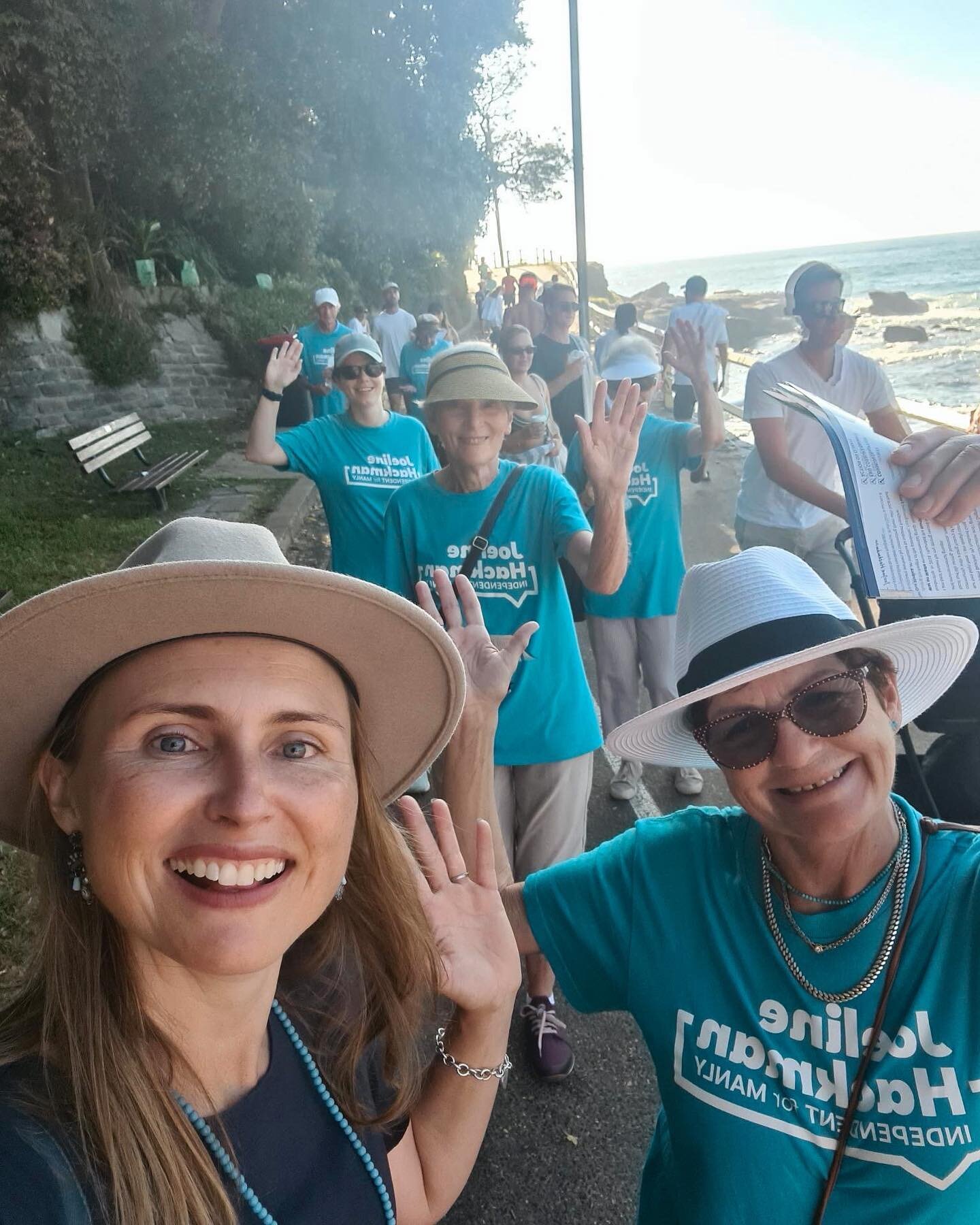 3 times a week in Manly, we start the day with a democracy walk in 3 different locations. Today Manly and Curl Curl put on another beautiful nature show. 

6 more days till election day - Sat March 25th!

Vote 1 Joeline Hackman - and remember to numb