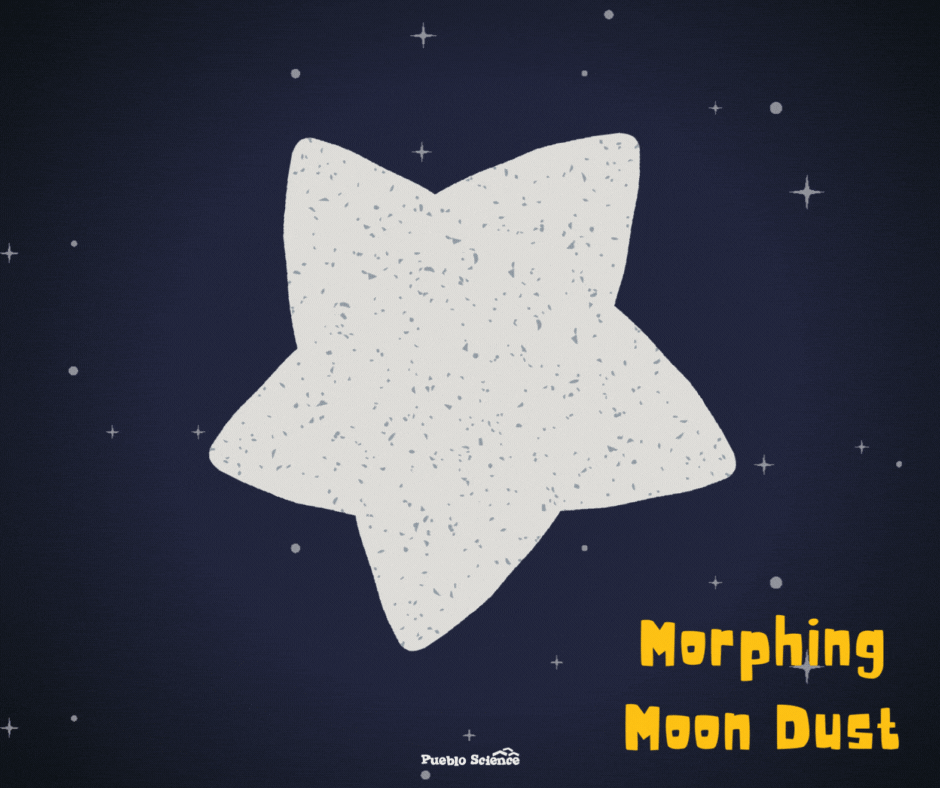  Learn about polymer chemistry and molecular forces while creating your own moon dust that can be molded and flows! 