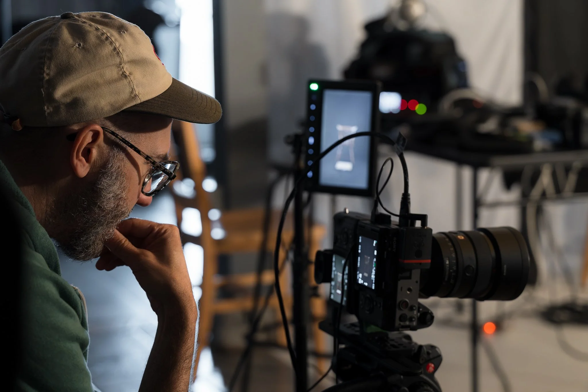 Stéphanie Lessard-Bérubé, Robin Servant, Marc Lepage, Corps à corps musicaux, Tournage, photo de plateau, portrait de groupe, portrait de l'équipe de tournage, Incontournable production, studio, film, caméra, vidéo, documentaire 