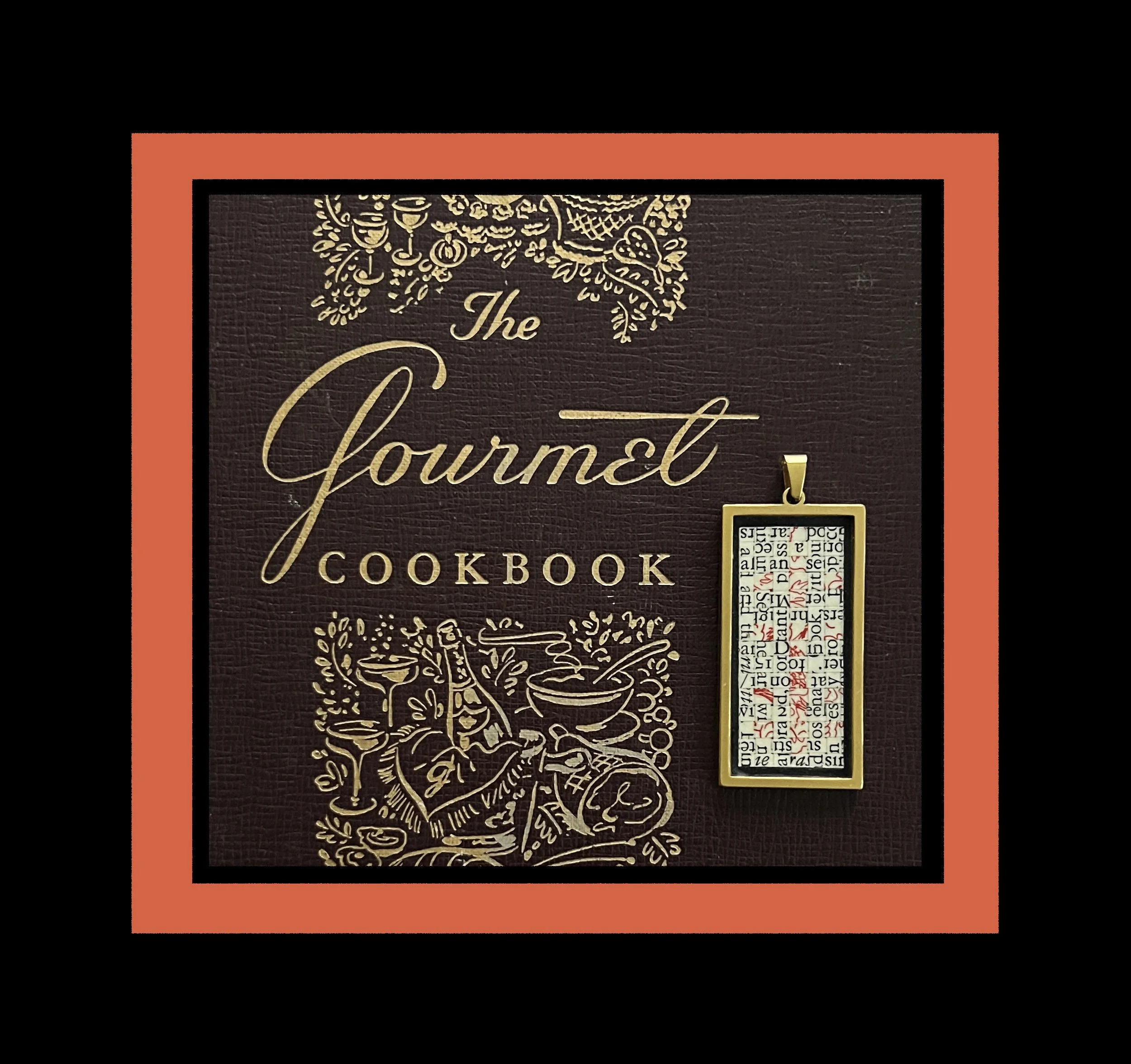 Gourmet Cookbook Pendant