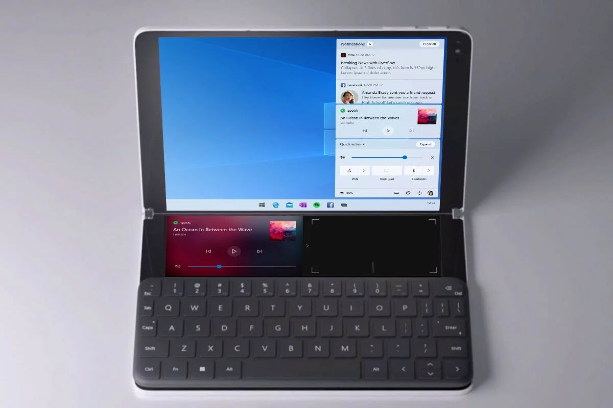 Media Transport Control (Windows 10X)