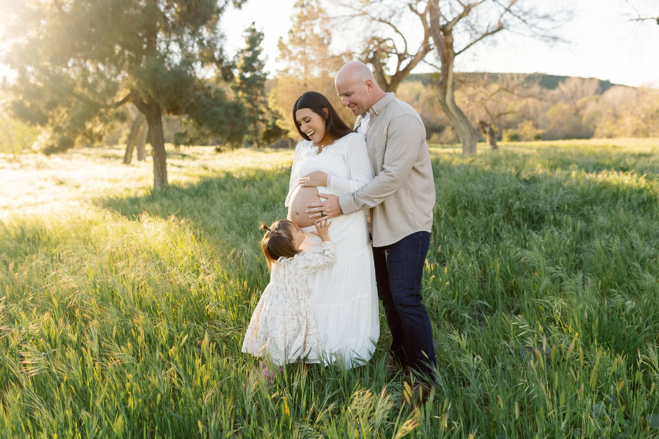 Golden Hour Nature Inspired Maternity