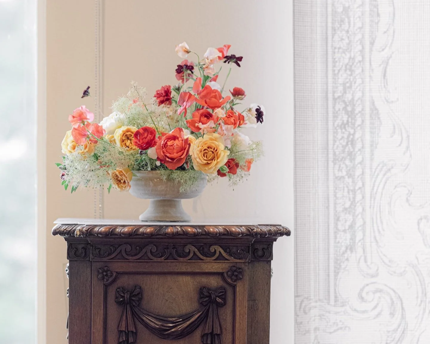 Contemporary Garden Style Florals Rienzi museum Houston