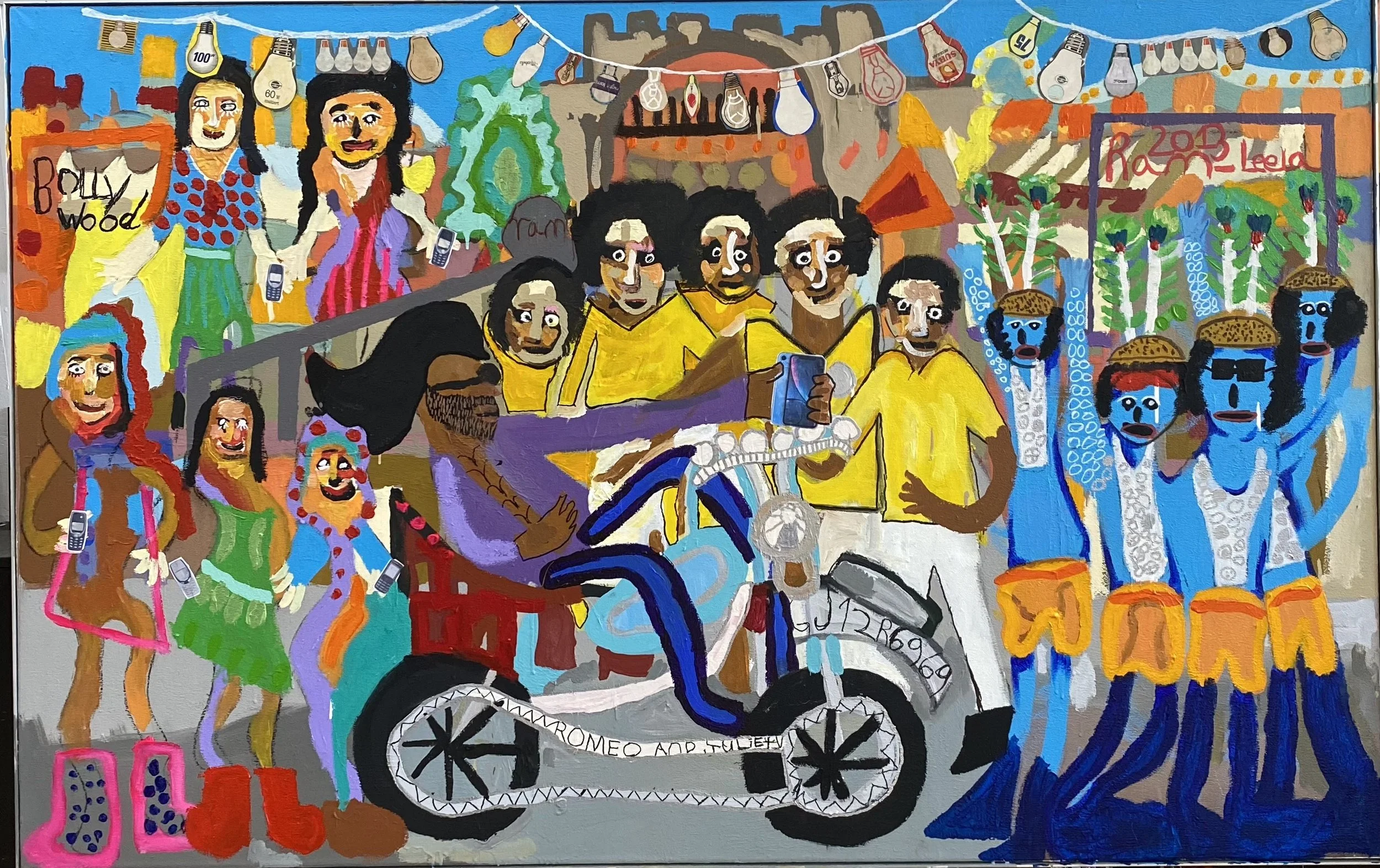 Bollywood - 105 x 188 cm - SOLD