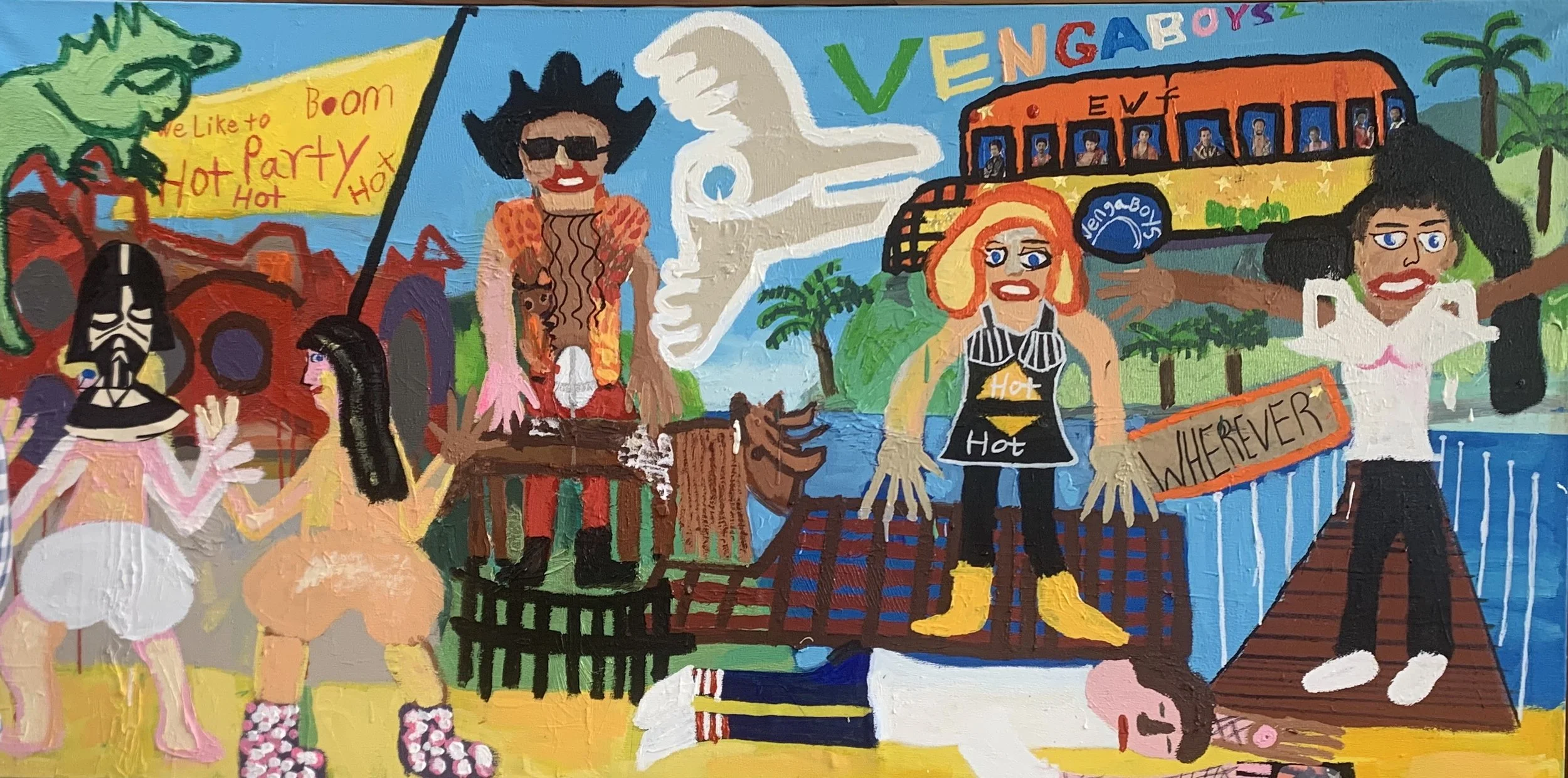 Venga Boys - 96 x 188 cm - SOLD